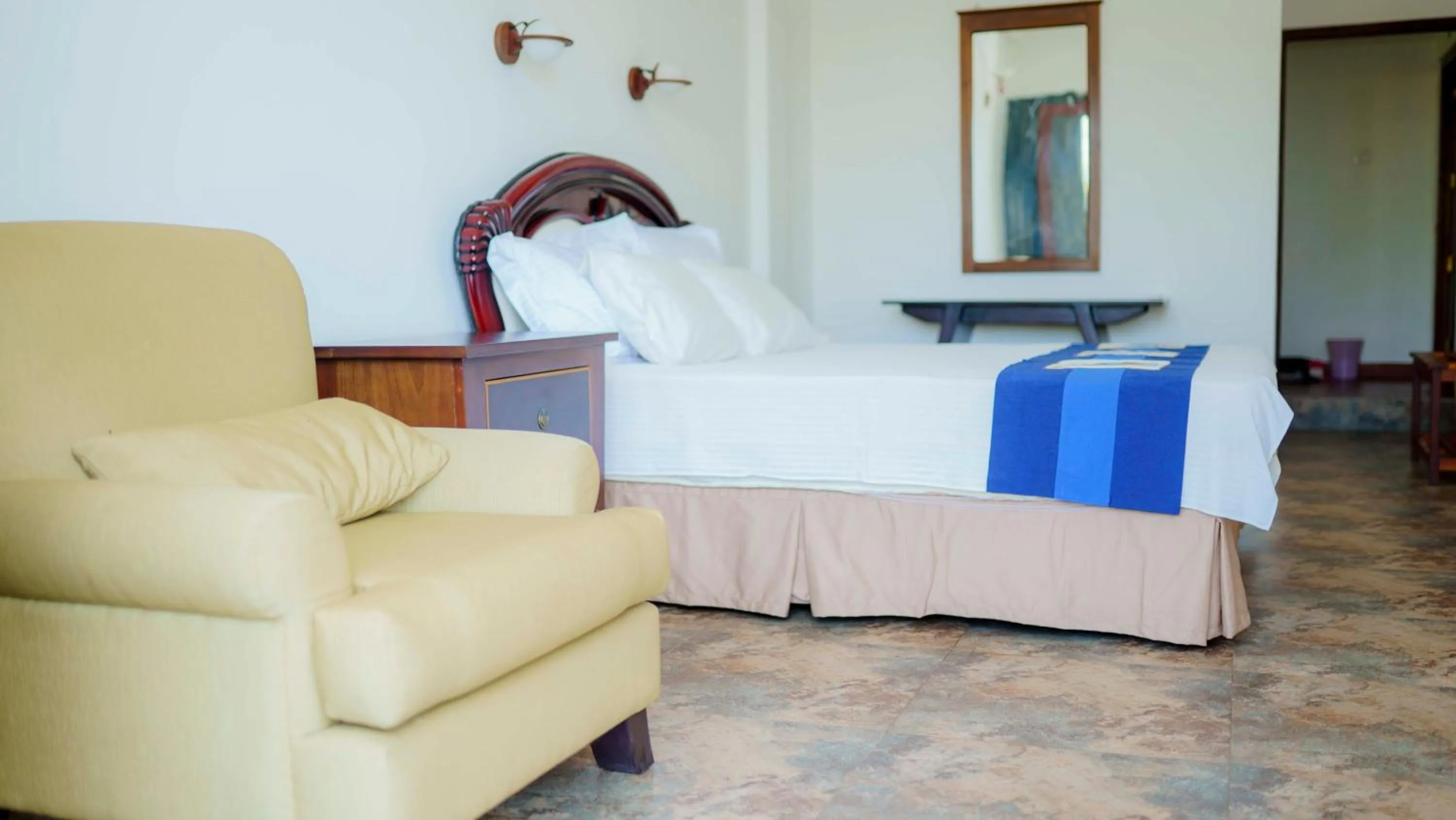 Bed in Mother's Place Nimala