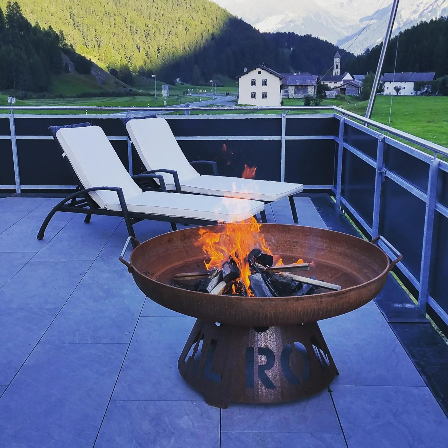 Balcony/Terrace in Hotel Al Rom