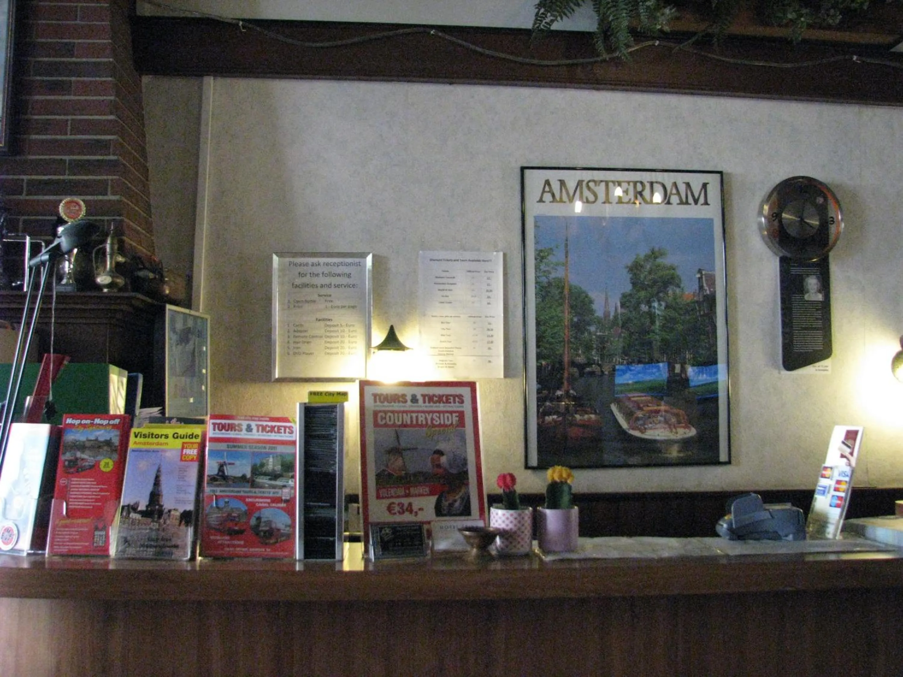 Lobby or reception in Hotel Sphinx