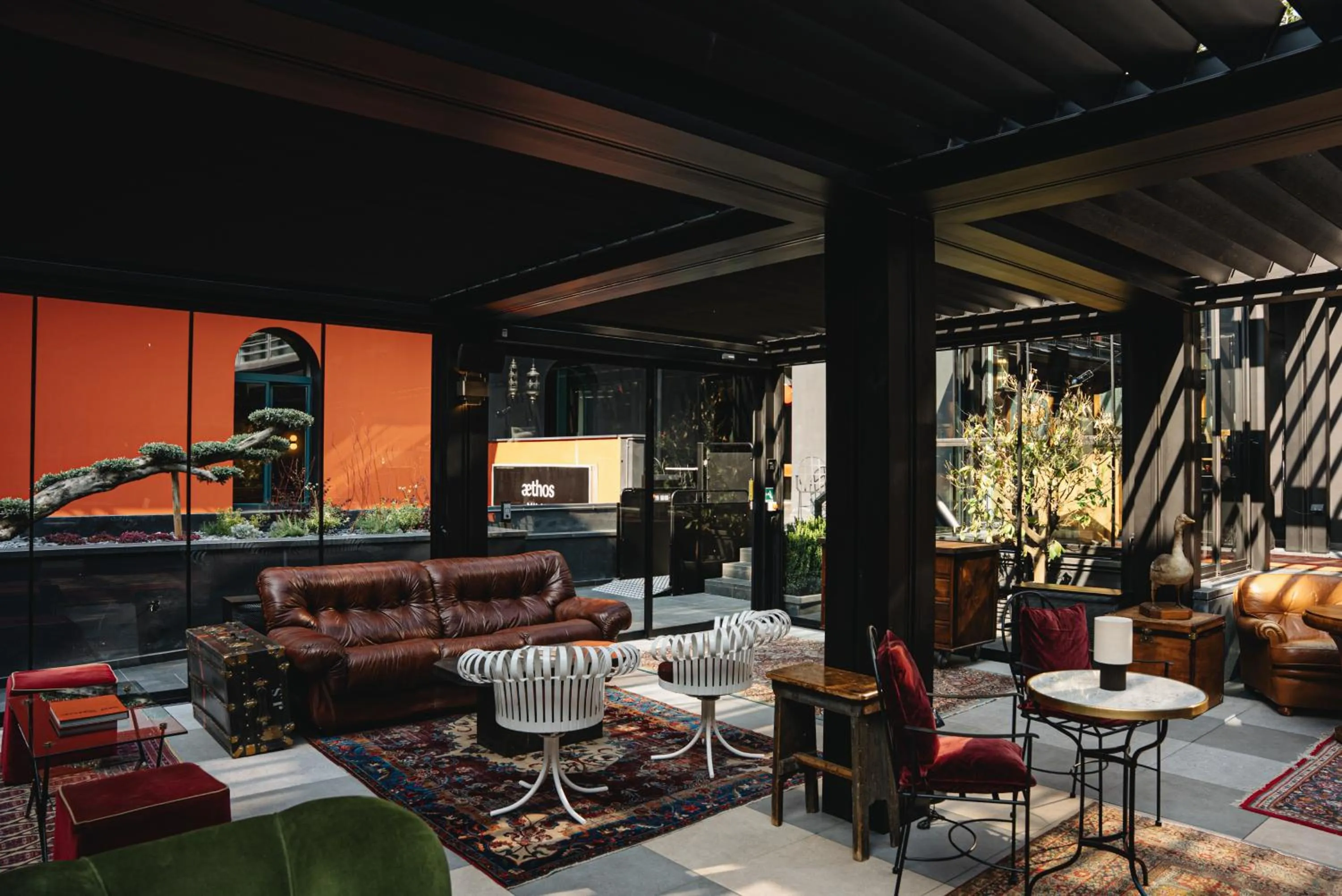 Property building in Aethos Hotel Milan