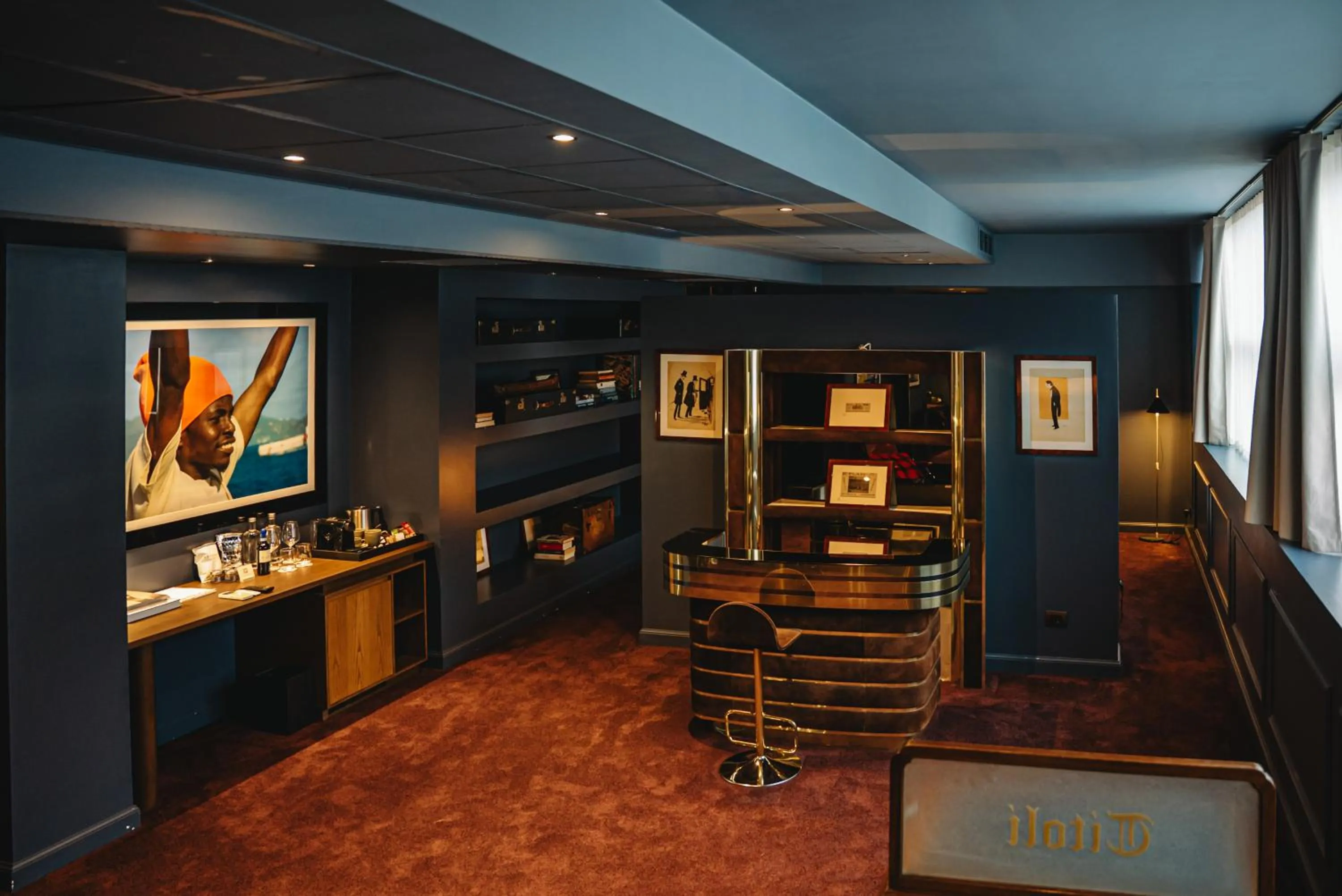 Living room in Aethos Hotel Milan