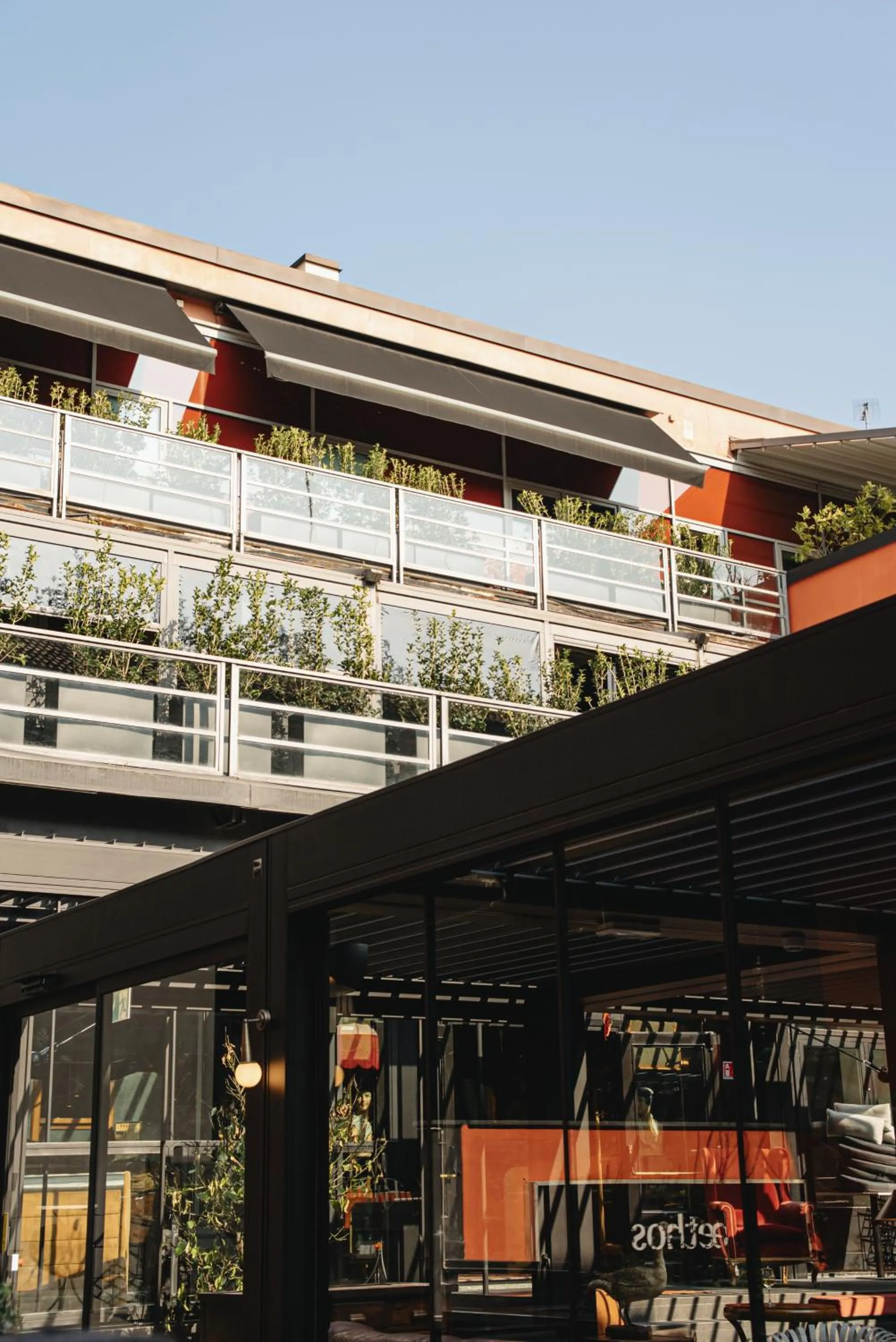 Property building in Aethos Hotel Milan