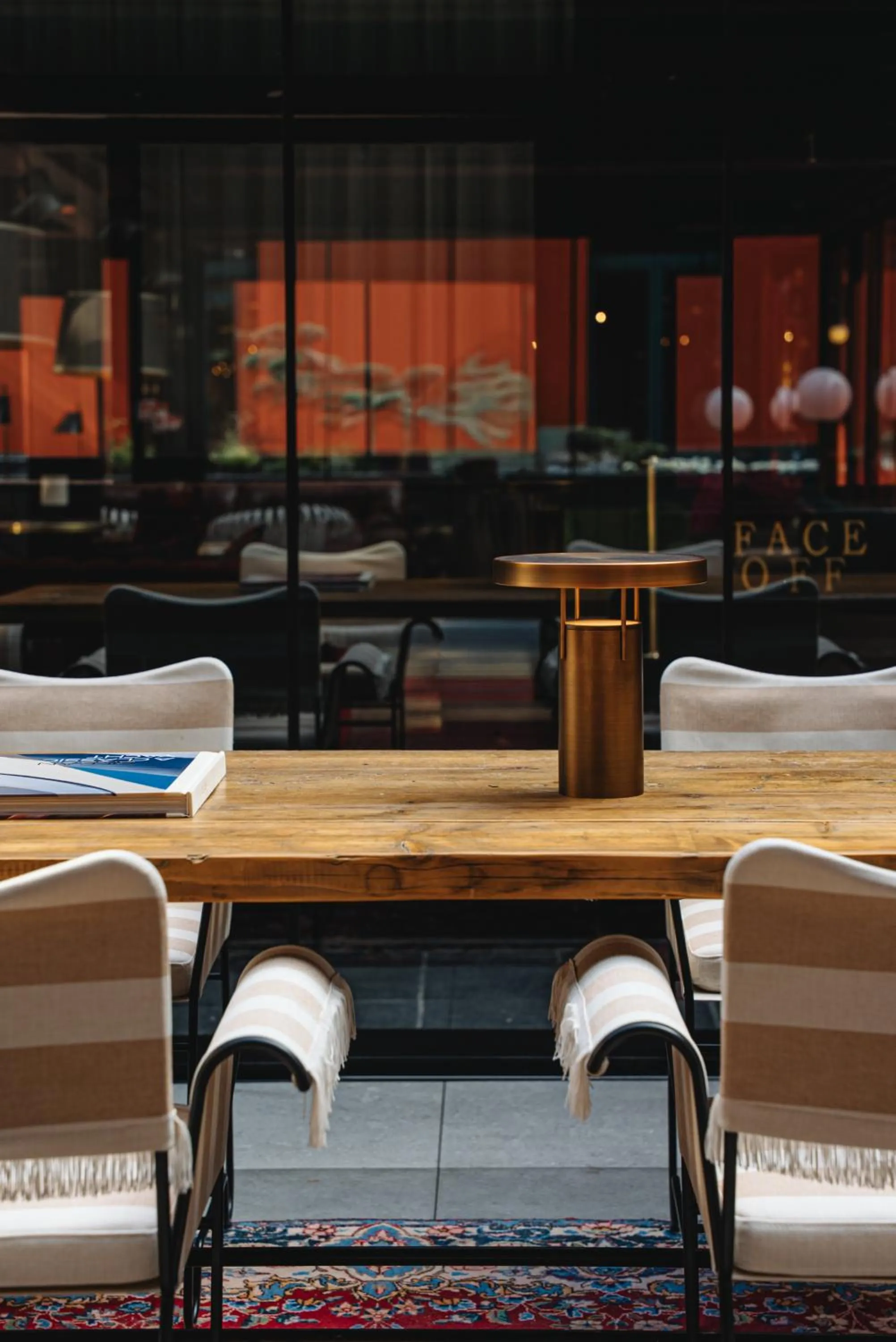 Seating area in Aethos Hotel Milan
