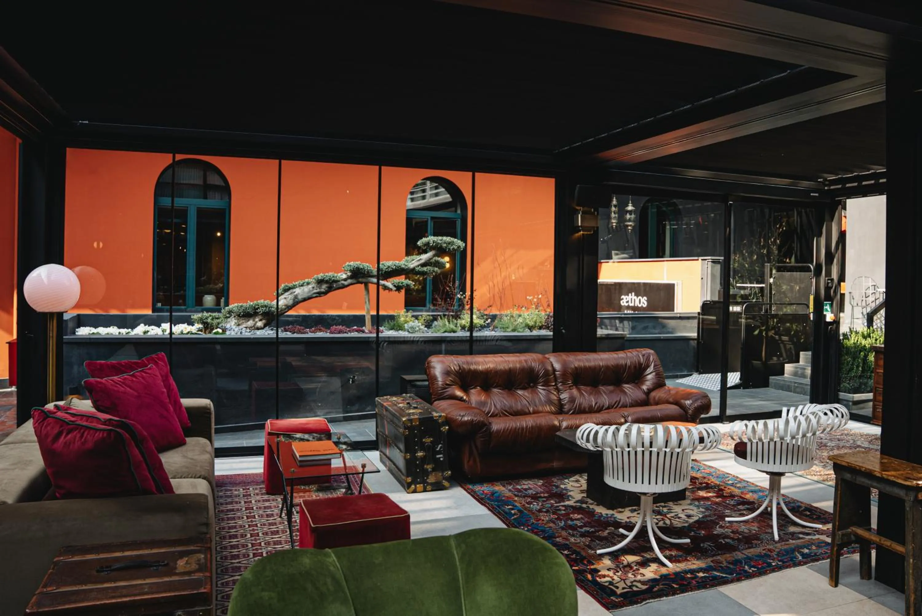 Property building in Aethos Hotel Milan