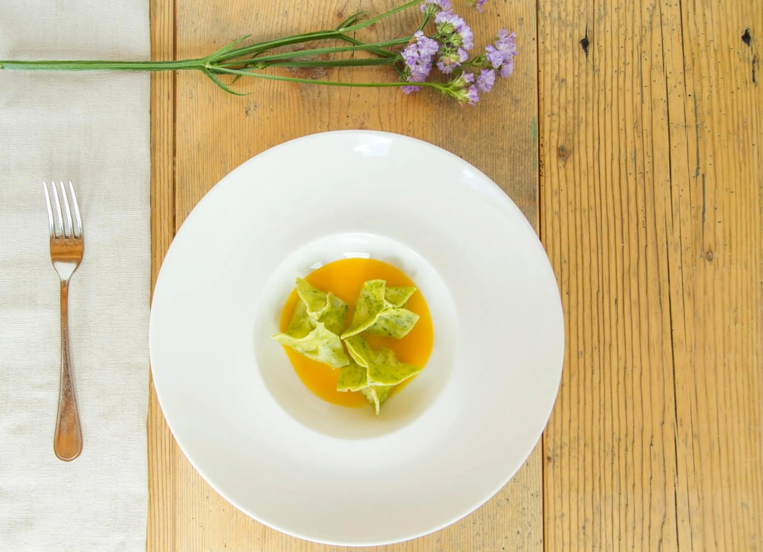 Food close-up in Berghotel Miramonti