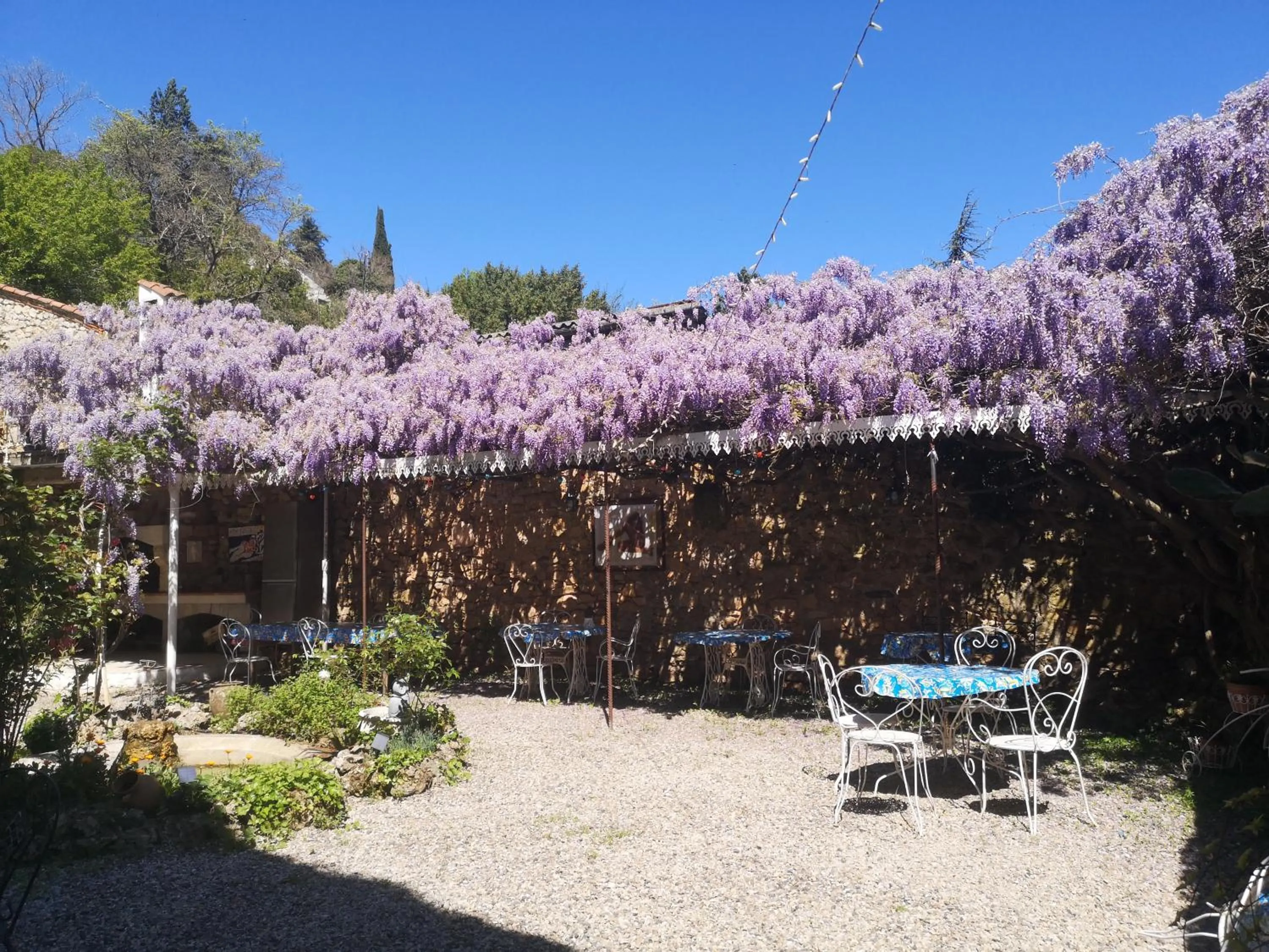 Garden in La Roseraie