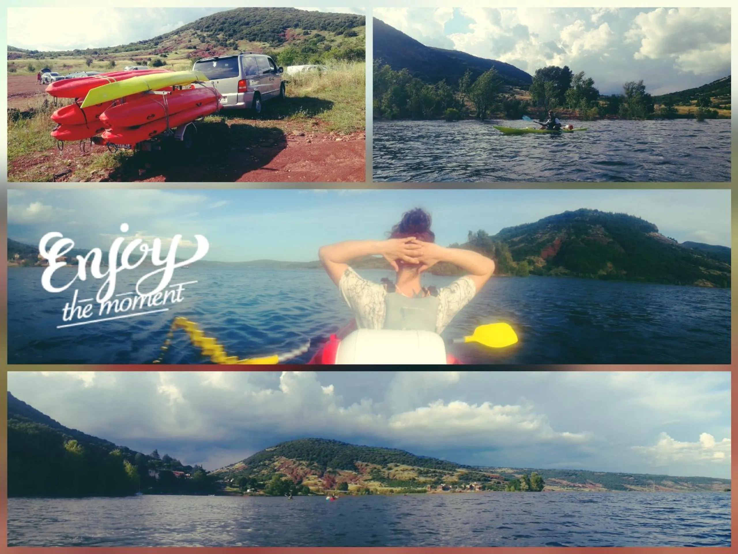 Canoeing in La Roseraie