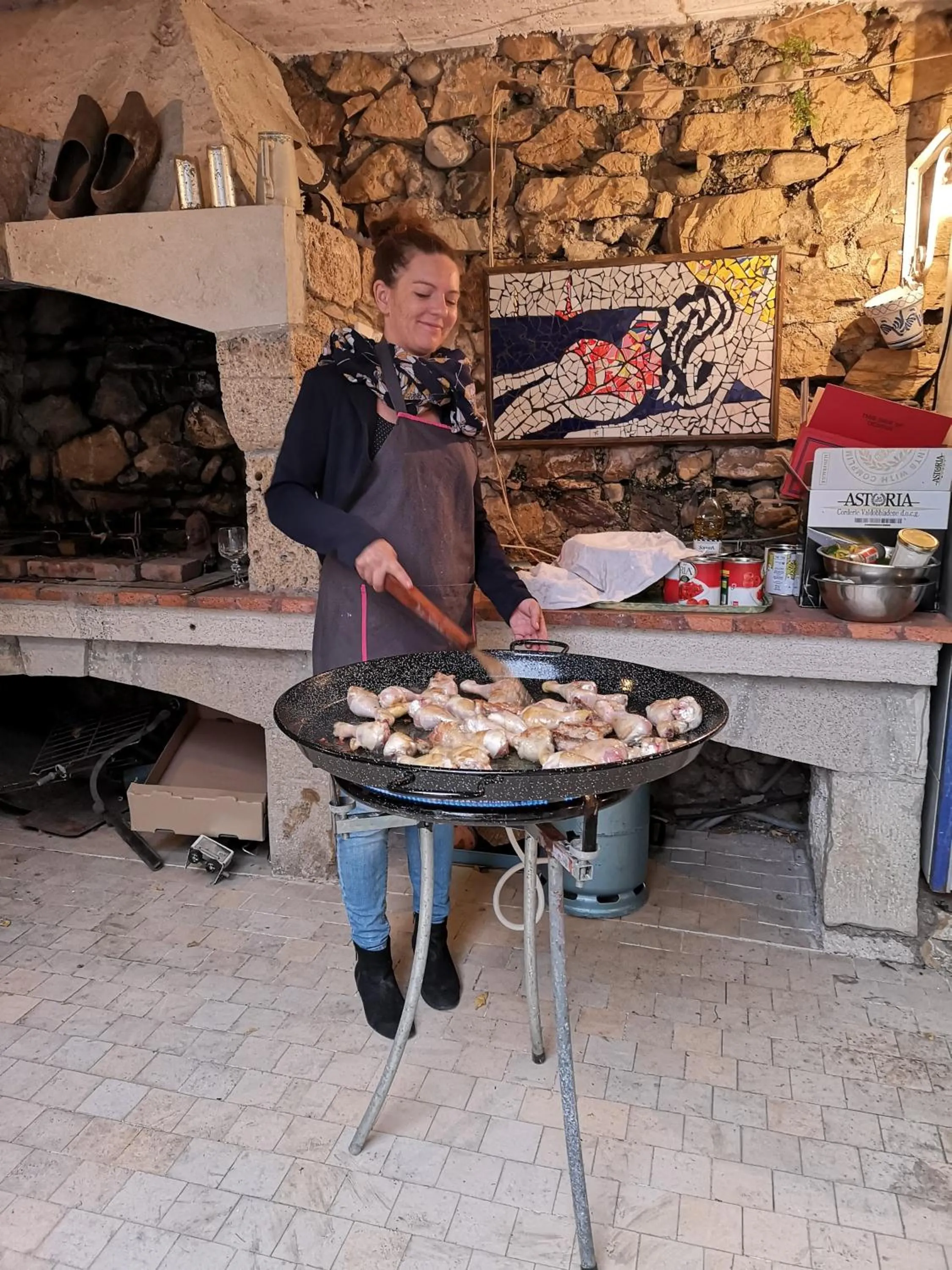 BBQ facilities in La Roseraie
