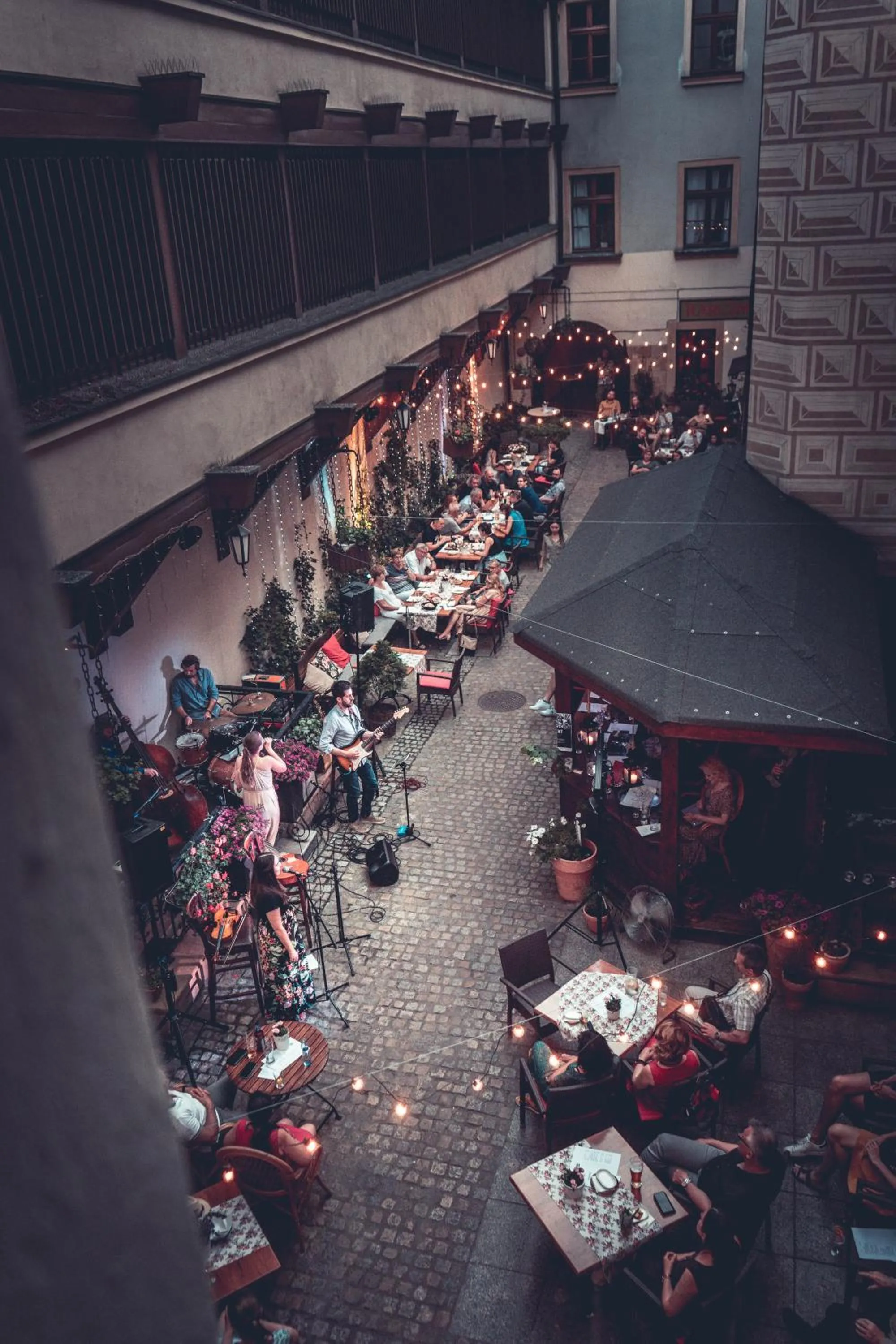 Patio in Hotel Dwór Polski