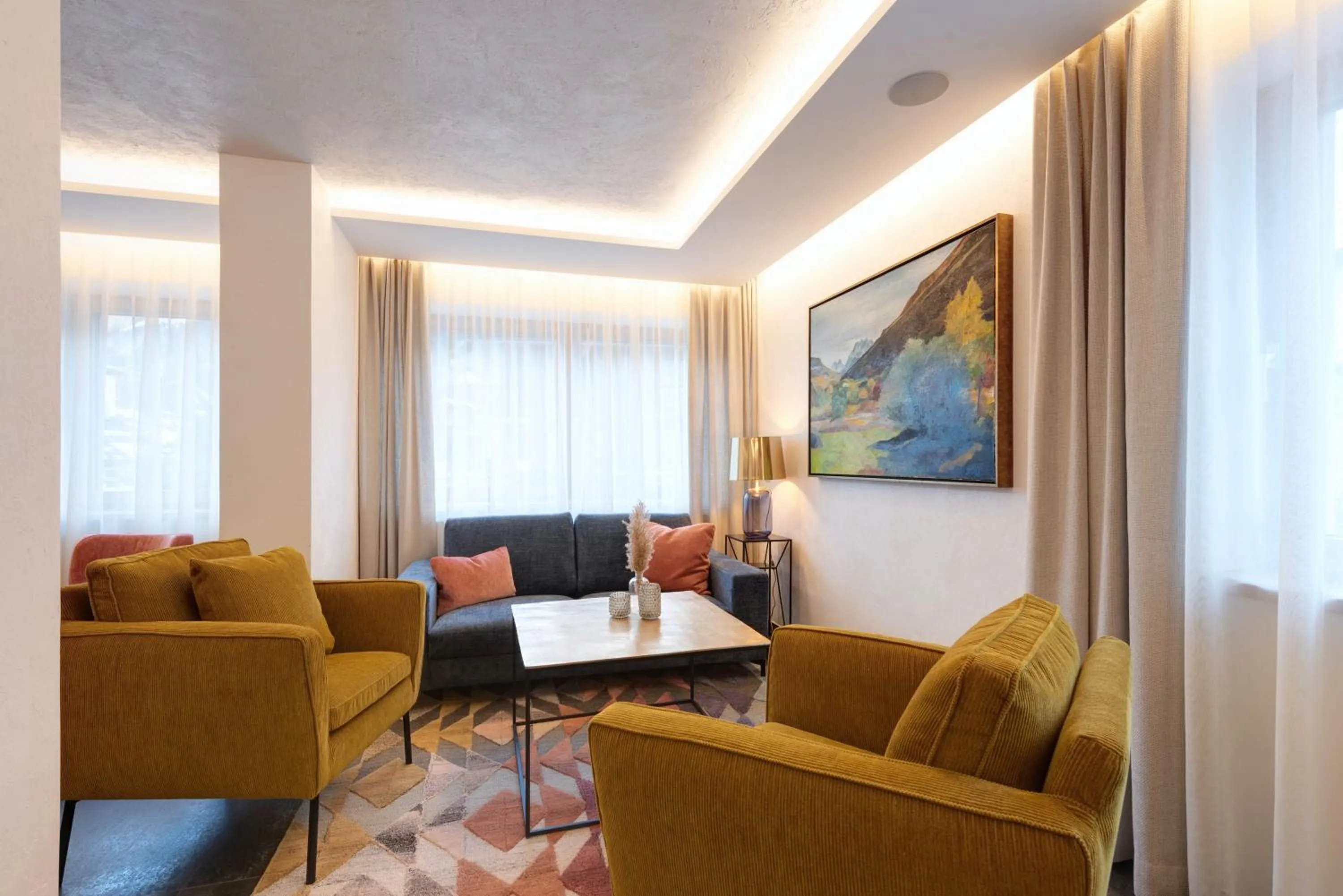 Lobby or reception in Hotel Garni Pra Posta