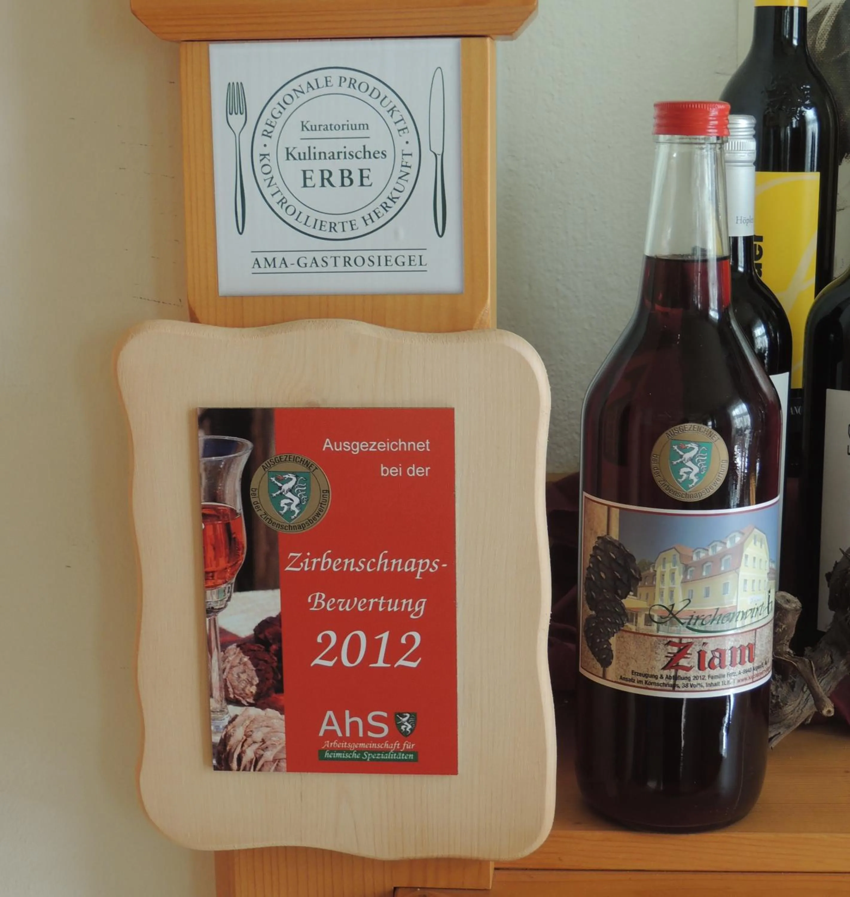 Drinks in Hotel-Restaurant Kirchenwirt Aigen