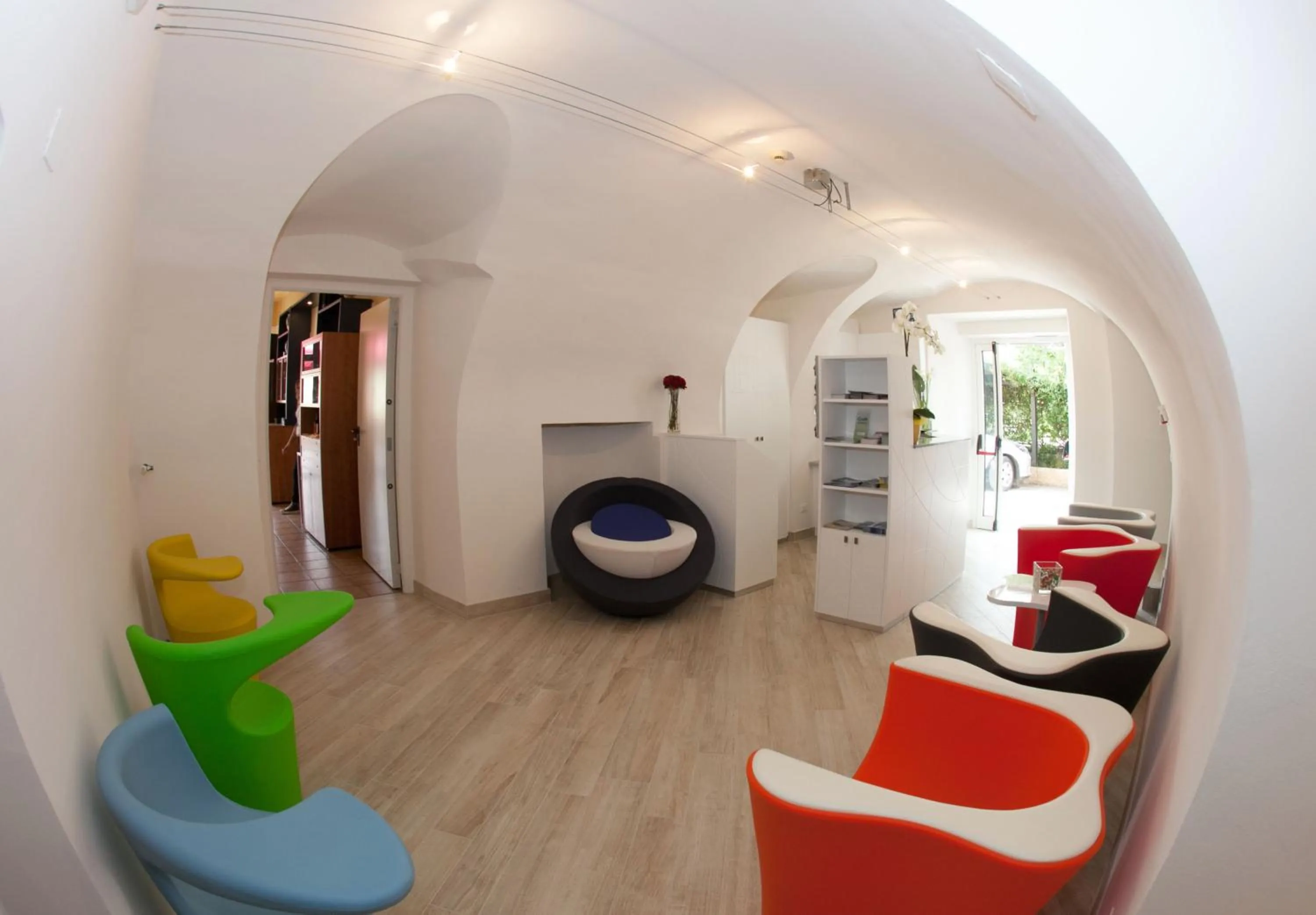 Lobby or reception in Hotel Pinamonte