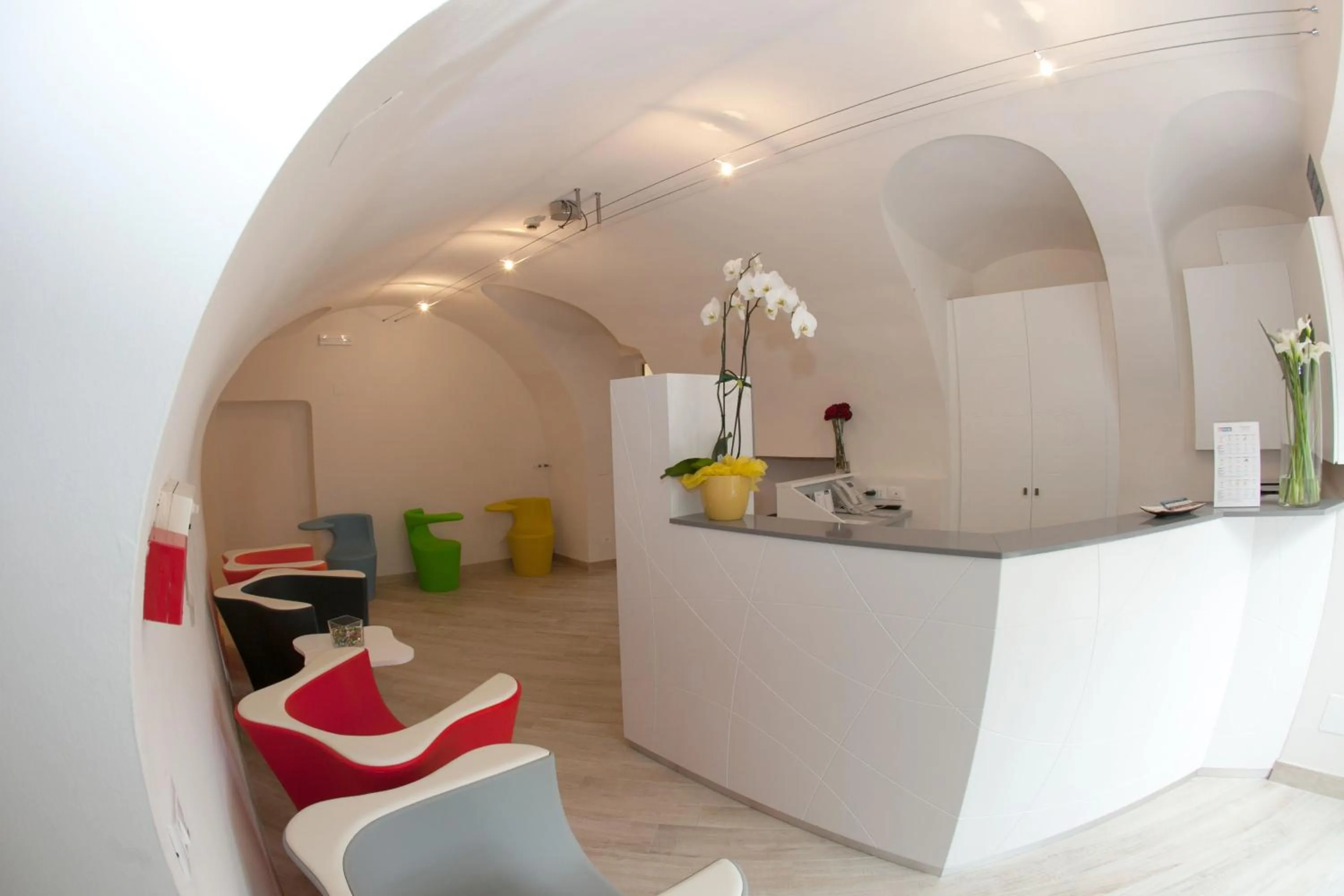 Lobby or reception in Hotel Pinamonte