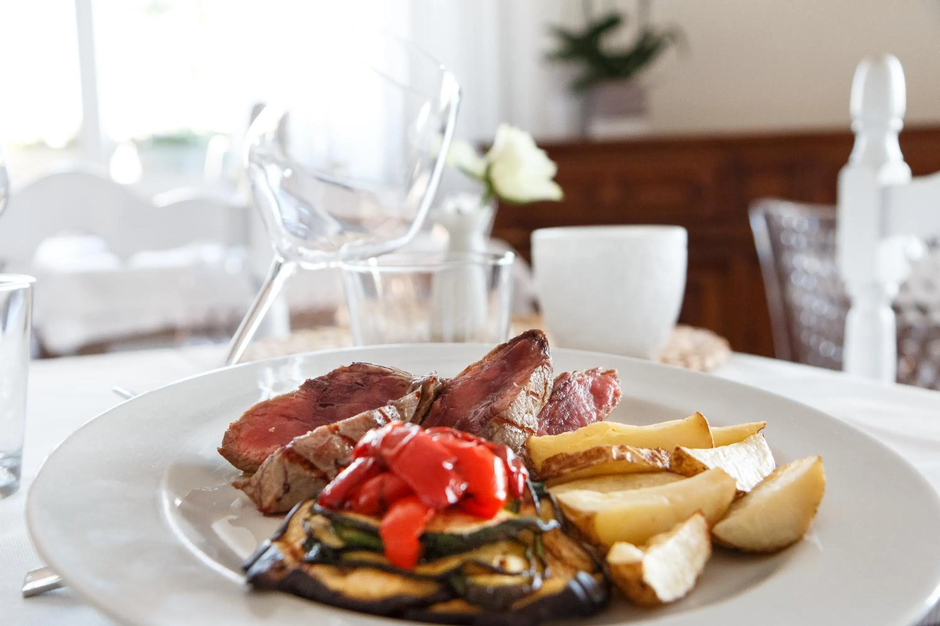 Food close-up in Hotel Sole