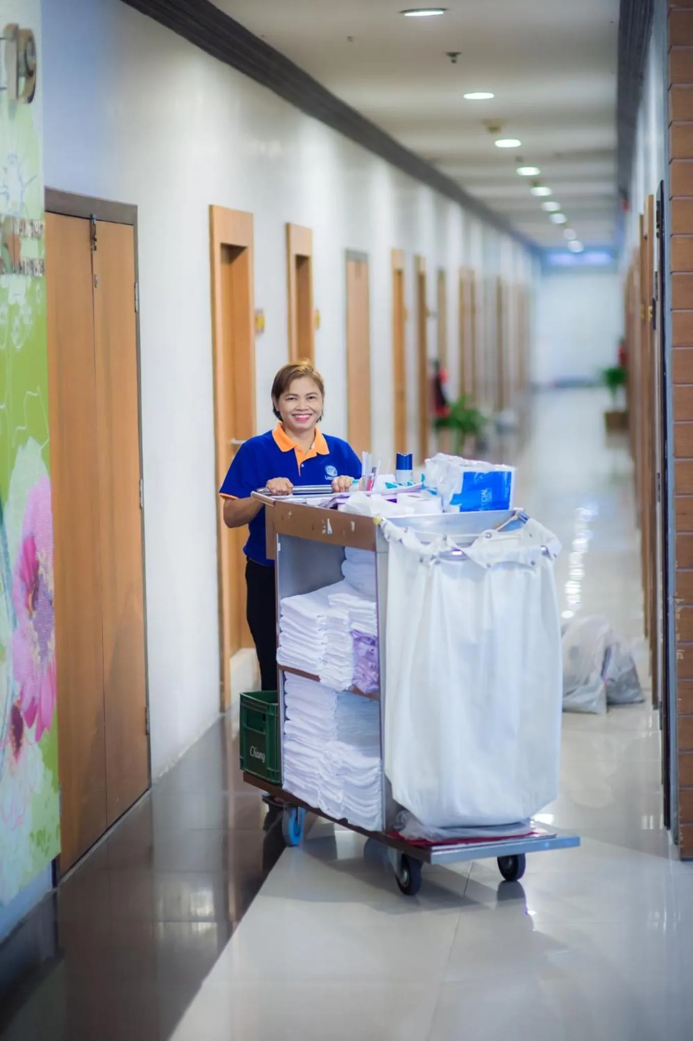 Staff in Laemtong Serviced Apartment