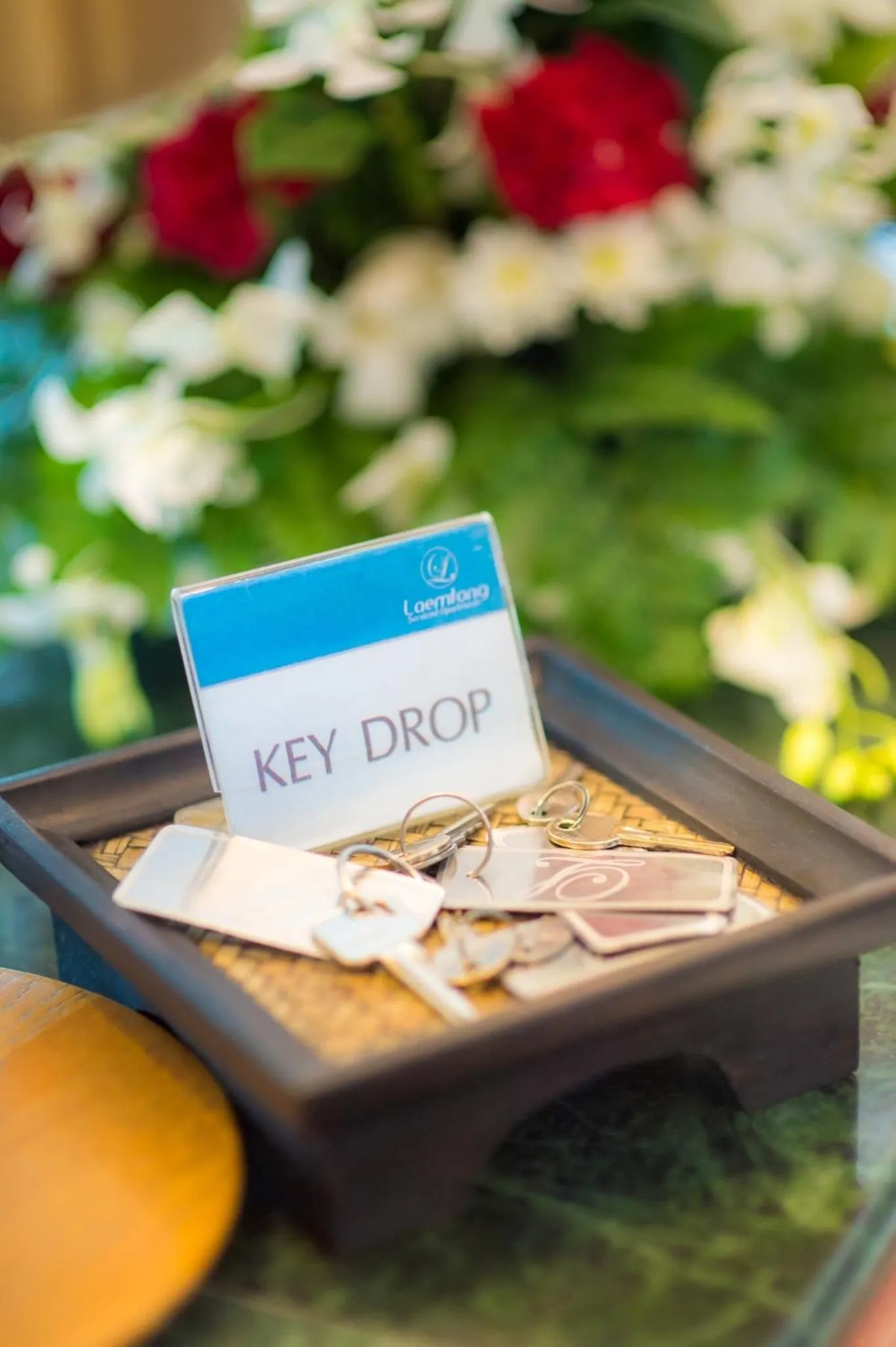 Decorative detail in Laemtong Serviced Apartment