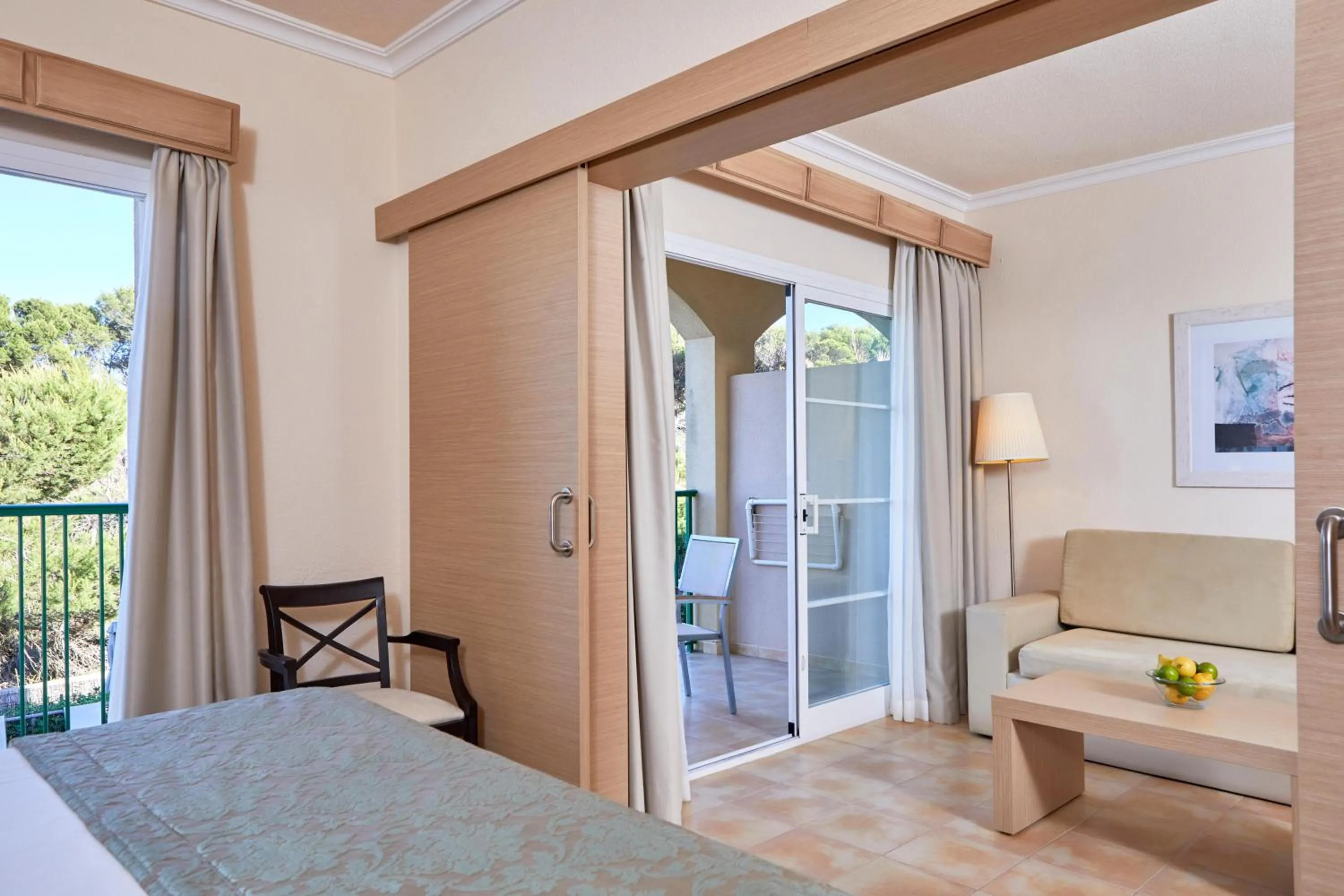 Photo of the whole room, Bed in Zafiro Cala Mesquida