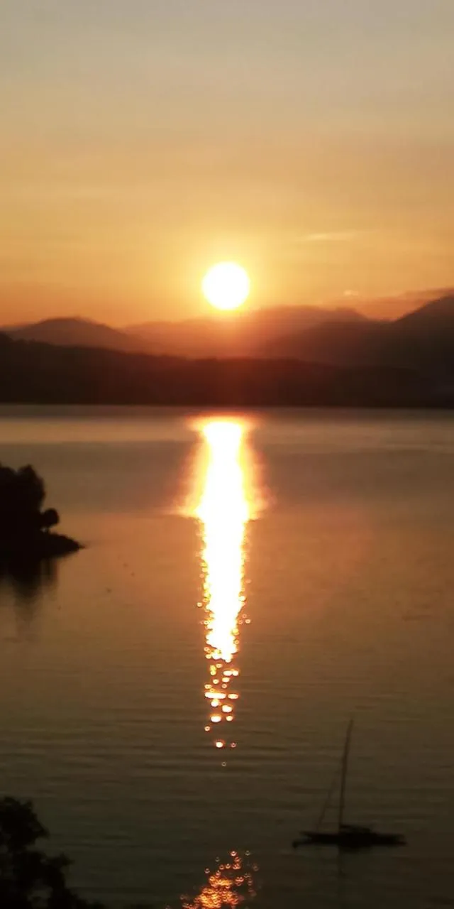 Lake view in Hotel La Rondinella