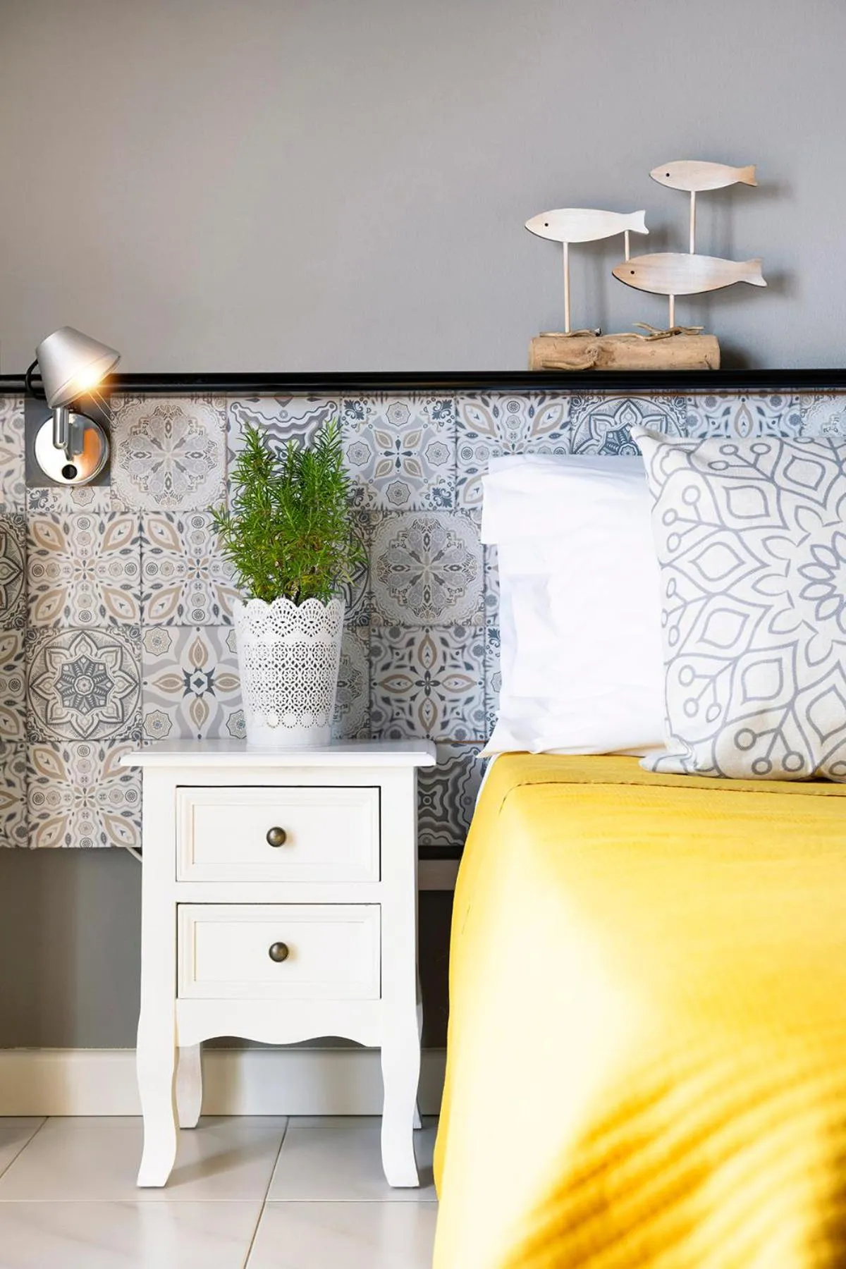 Bed in Hotel La Rondinella