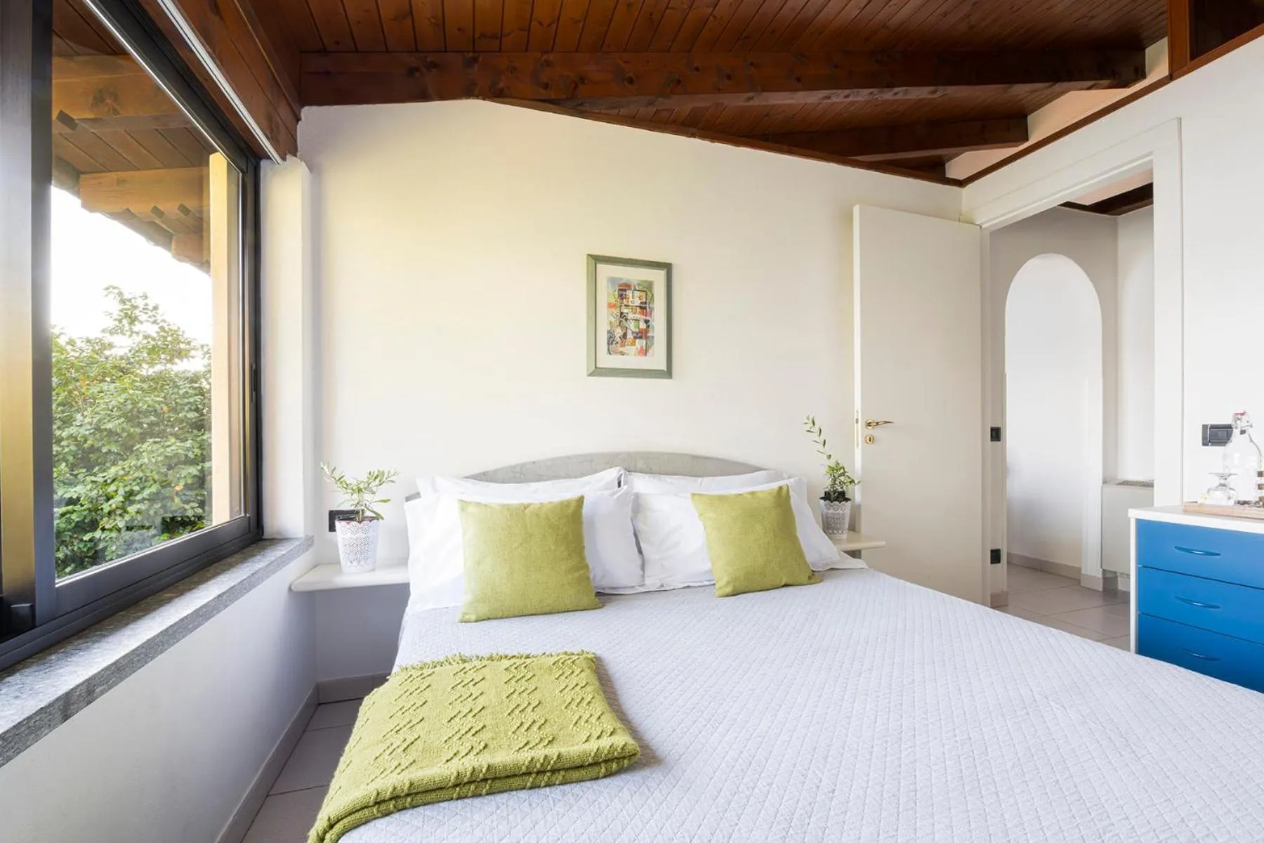 Bed in Hotel La Rondinella