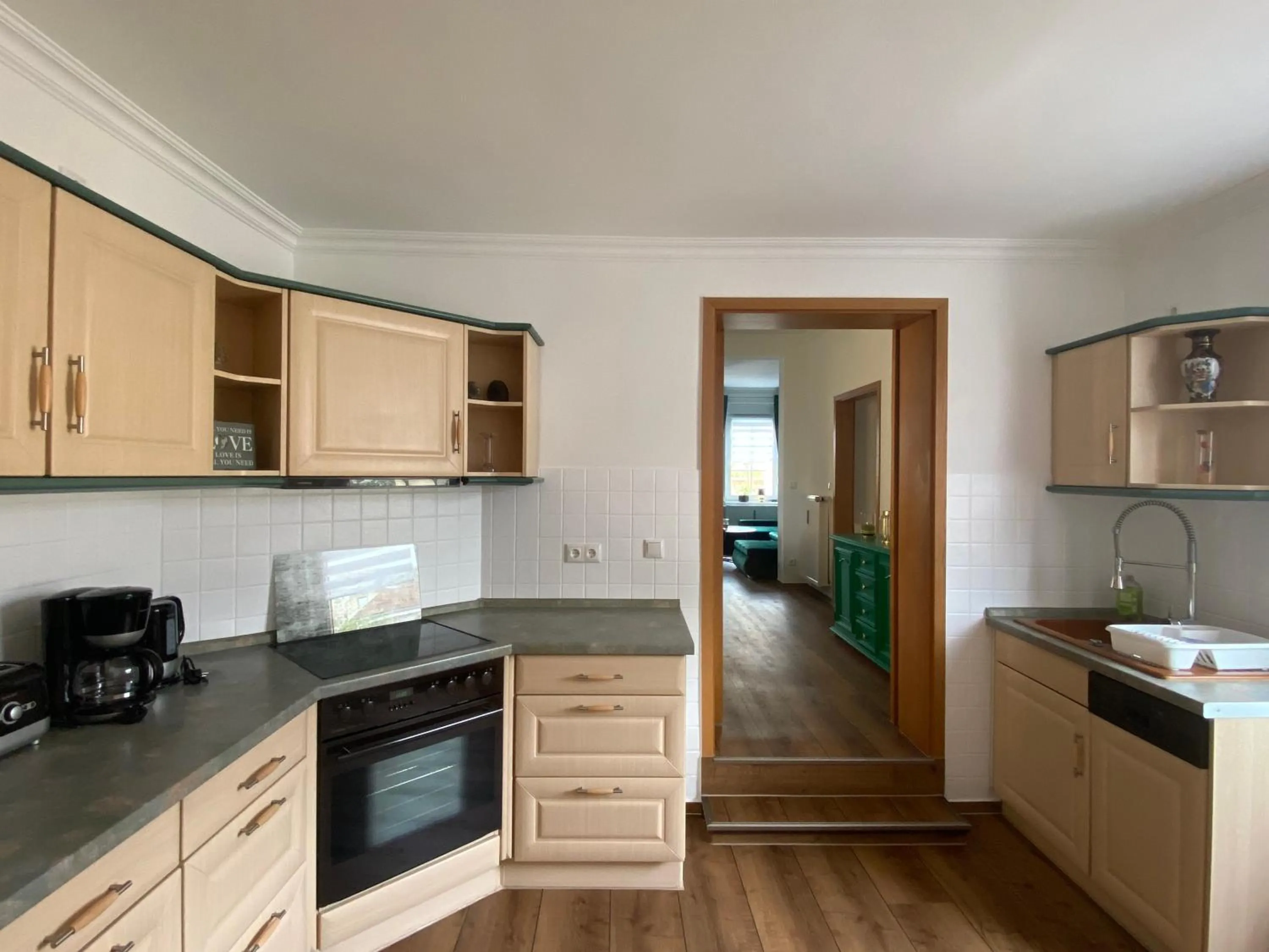 kitchen in Pension & Ferienwohnungen Schneidereit