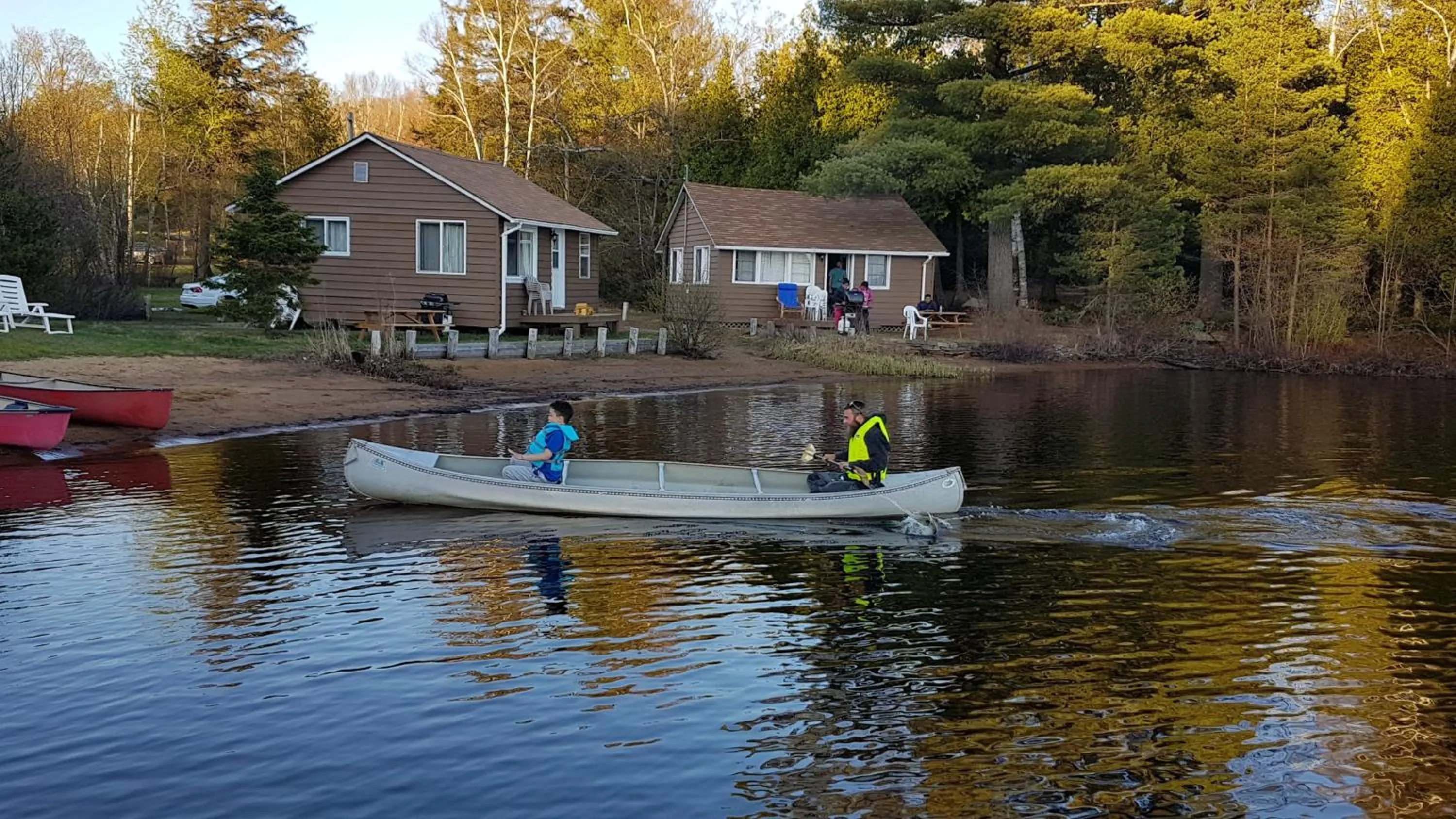 Canoeing in Parkway Cottage Resort and Trading Post