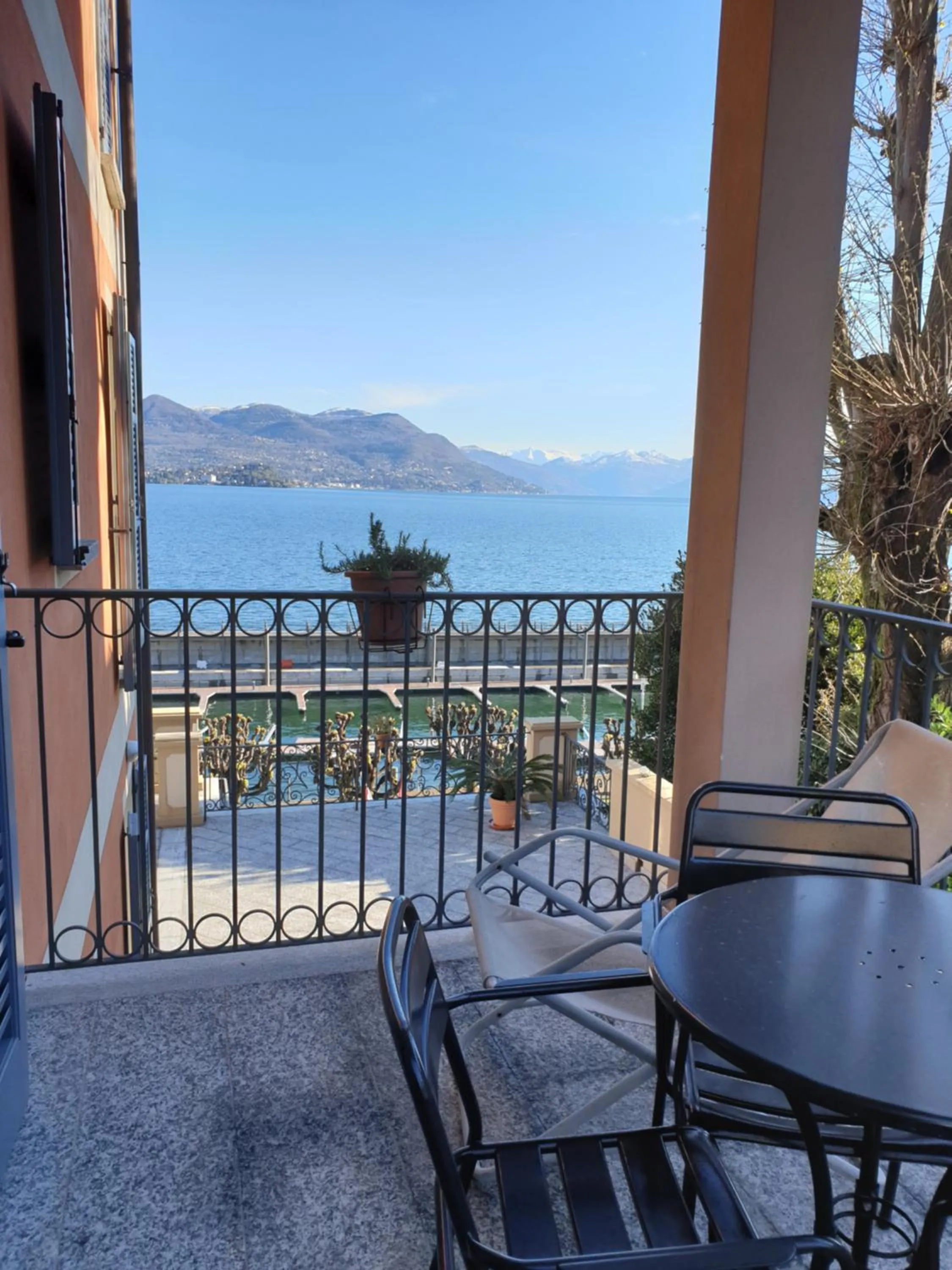 Balcony/Terrace in Hotel Residence La Luna Nel Porto