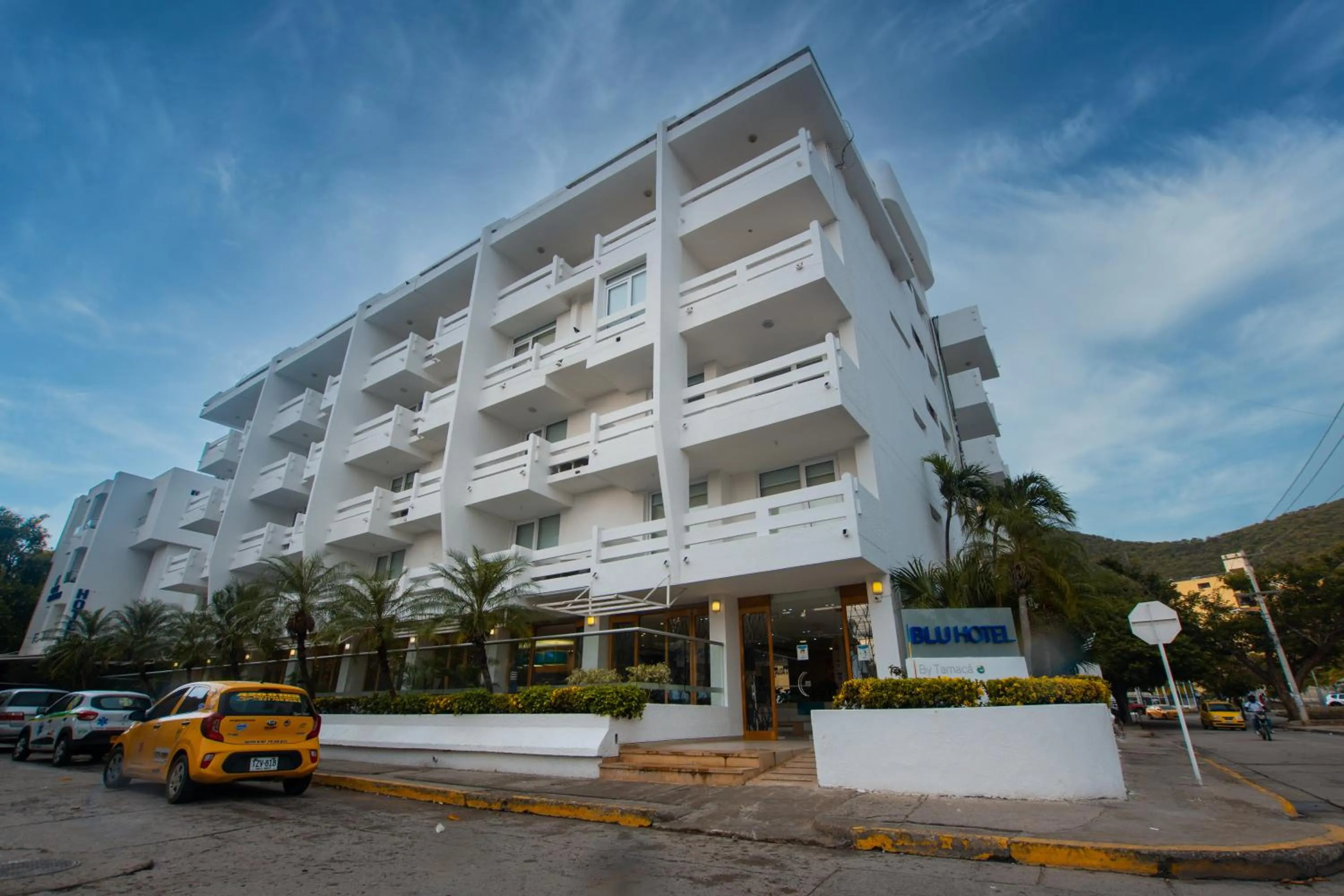 Property building in Blu Hotel by Tamaca