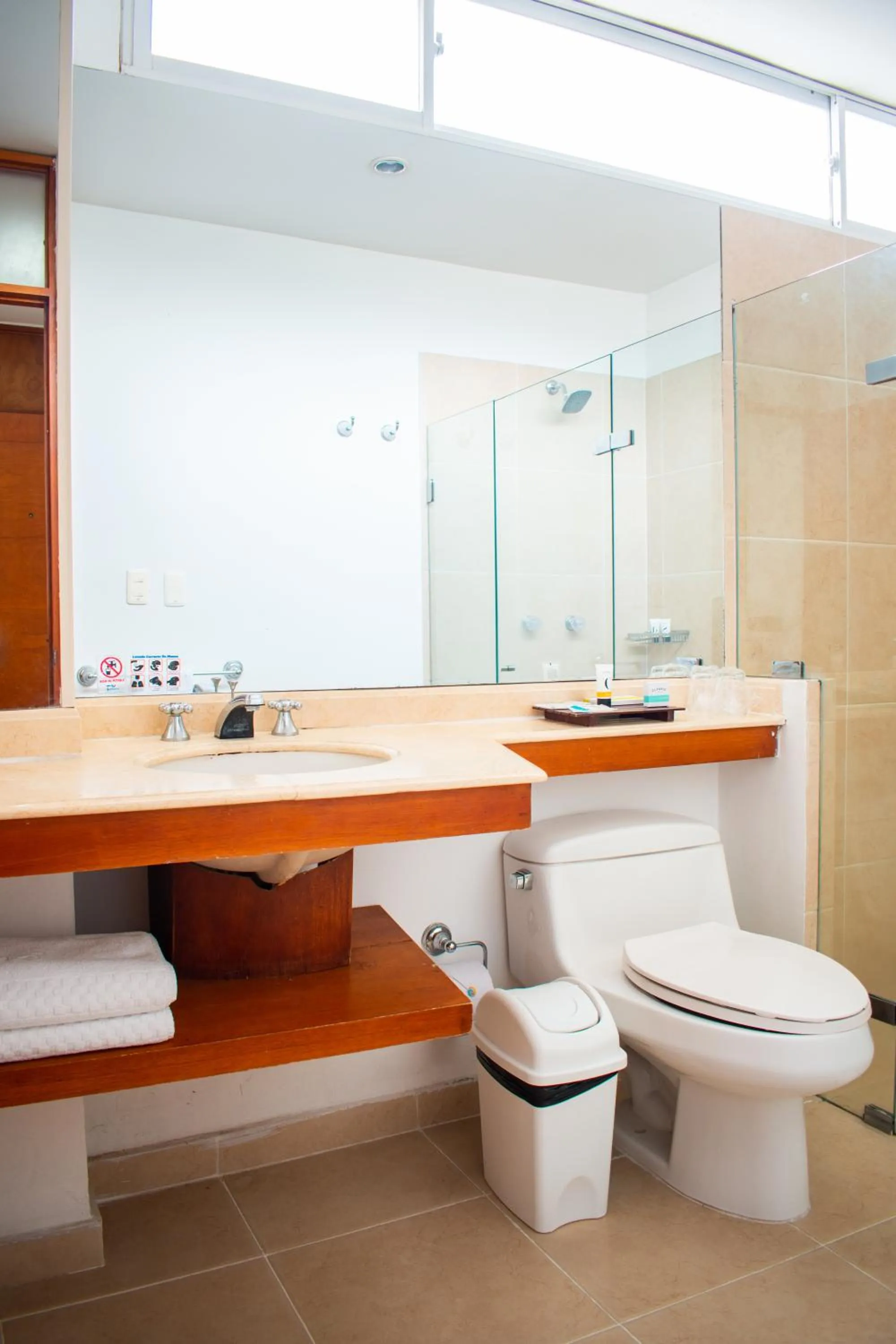 Bathroom in Blu Hotel by Tamaca