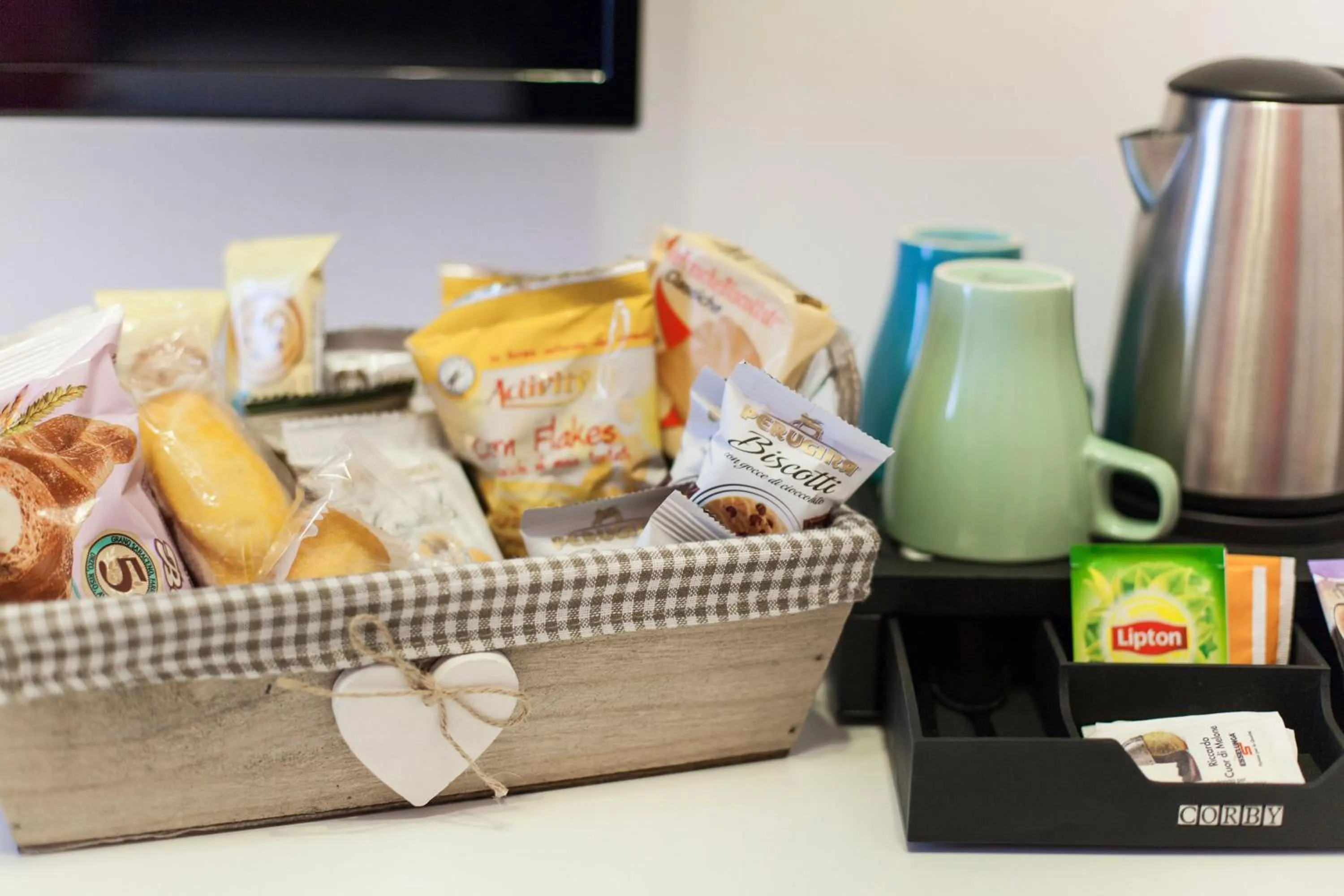 Food and drinks in B&B La Cittadella