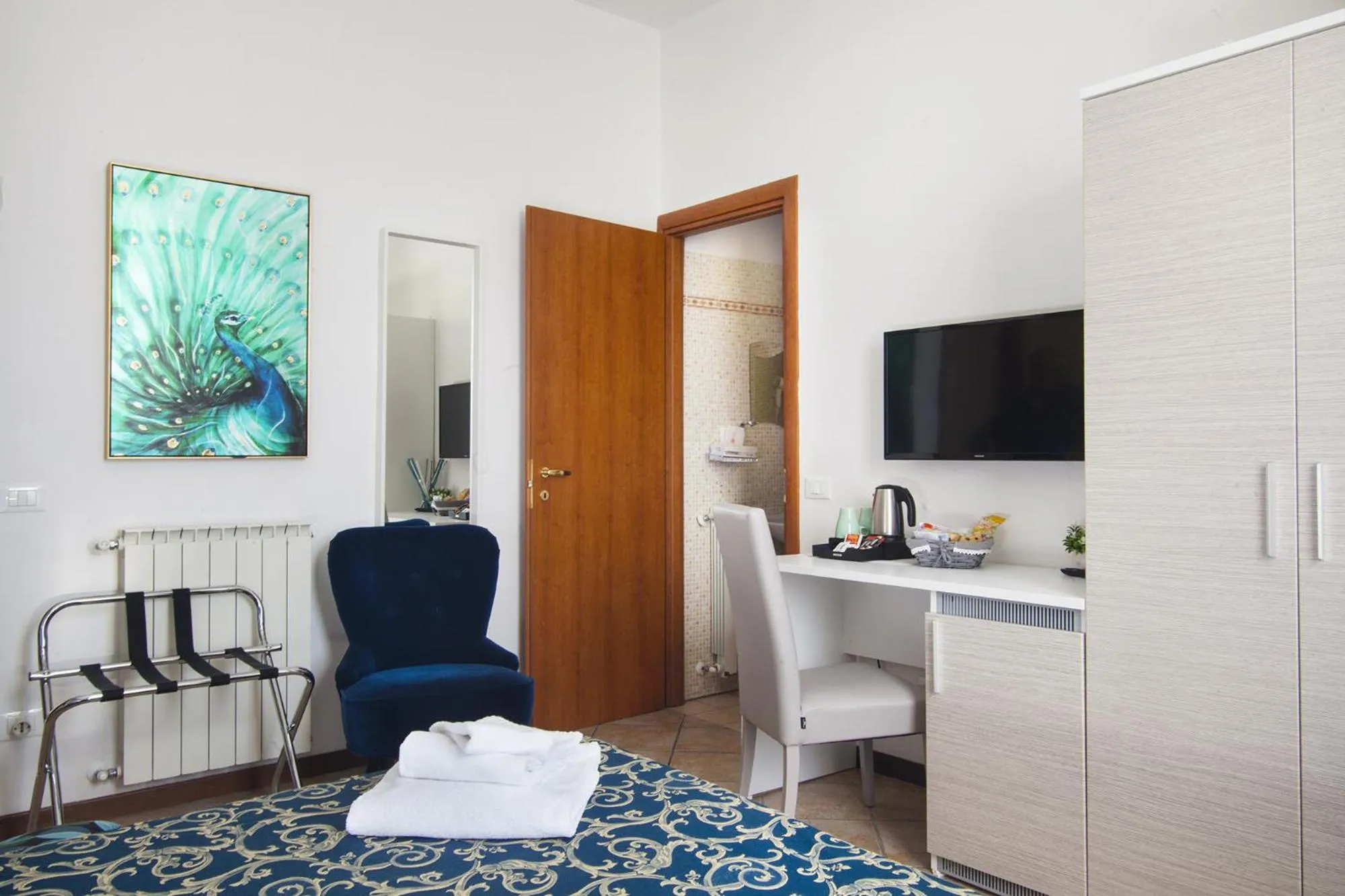 Photo of the whole room, Bed in B&B La Cittadella