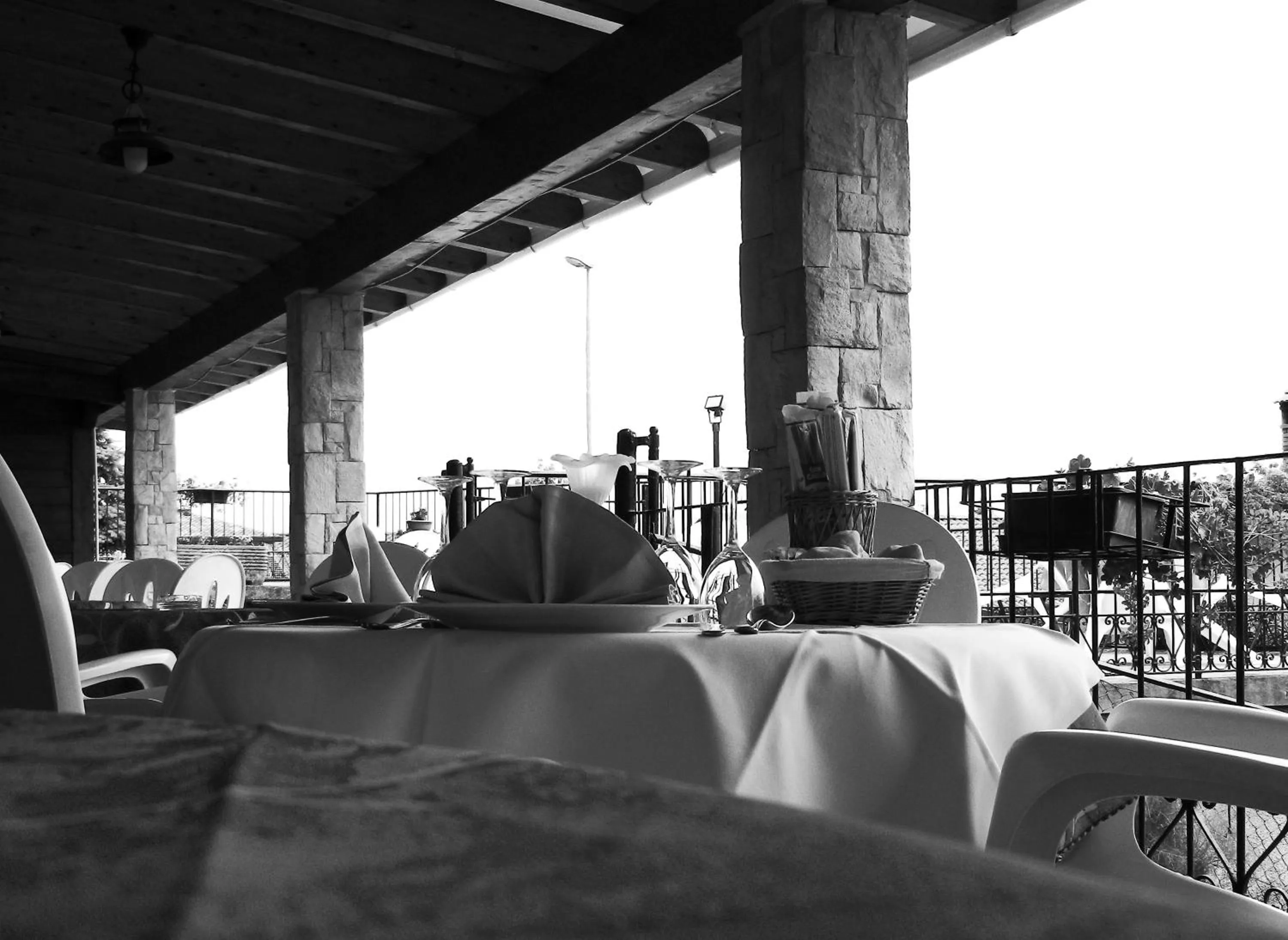 Patio in Albergo Milano