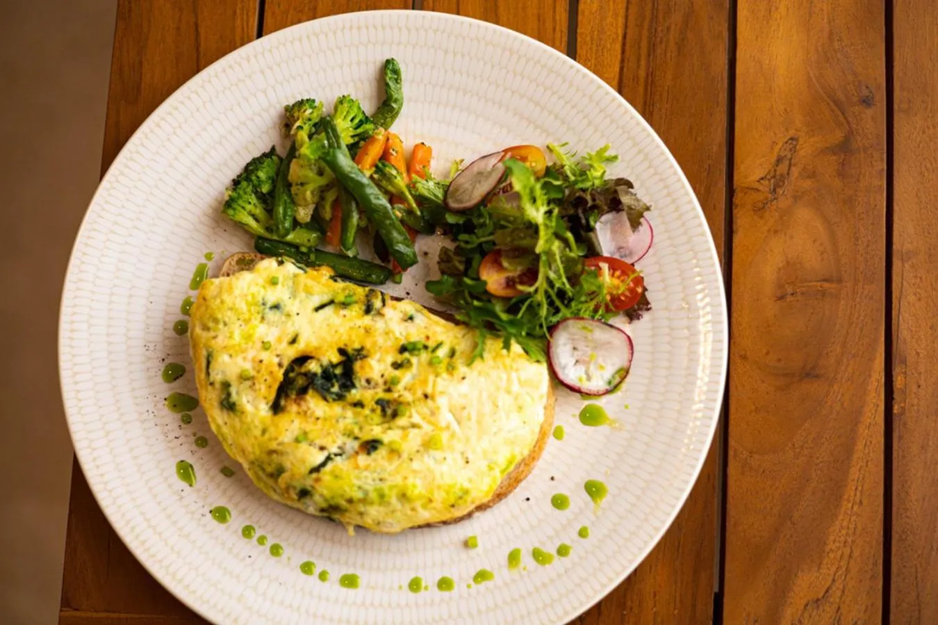 Breakfast in The Daha Luxury Villas