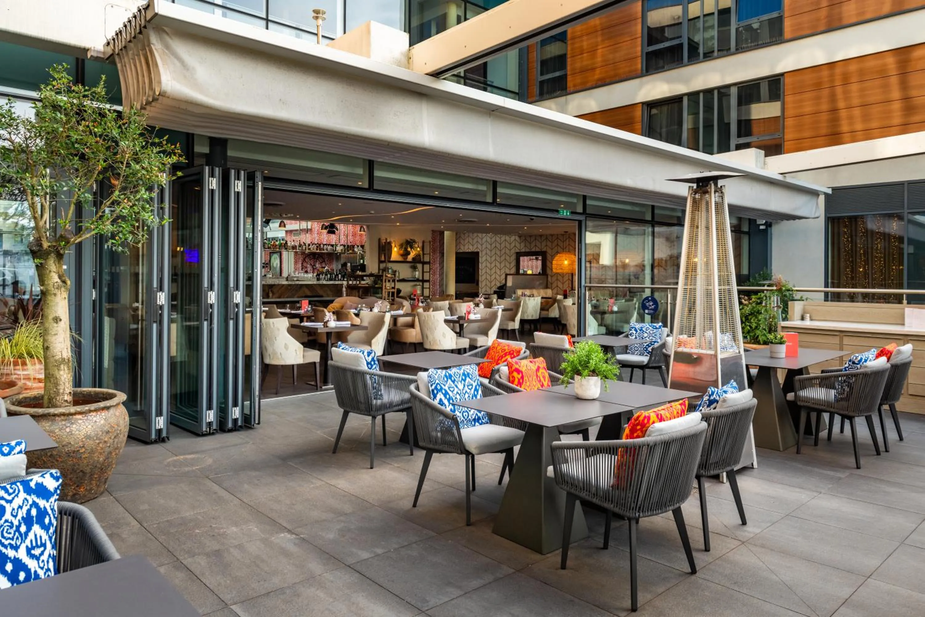 Patio in Harbour Hotel & Spa Guildford