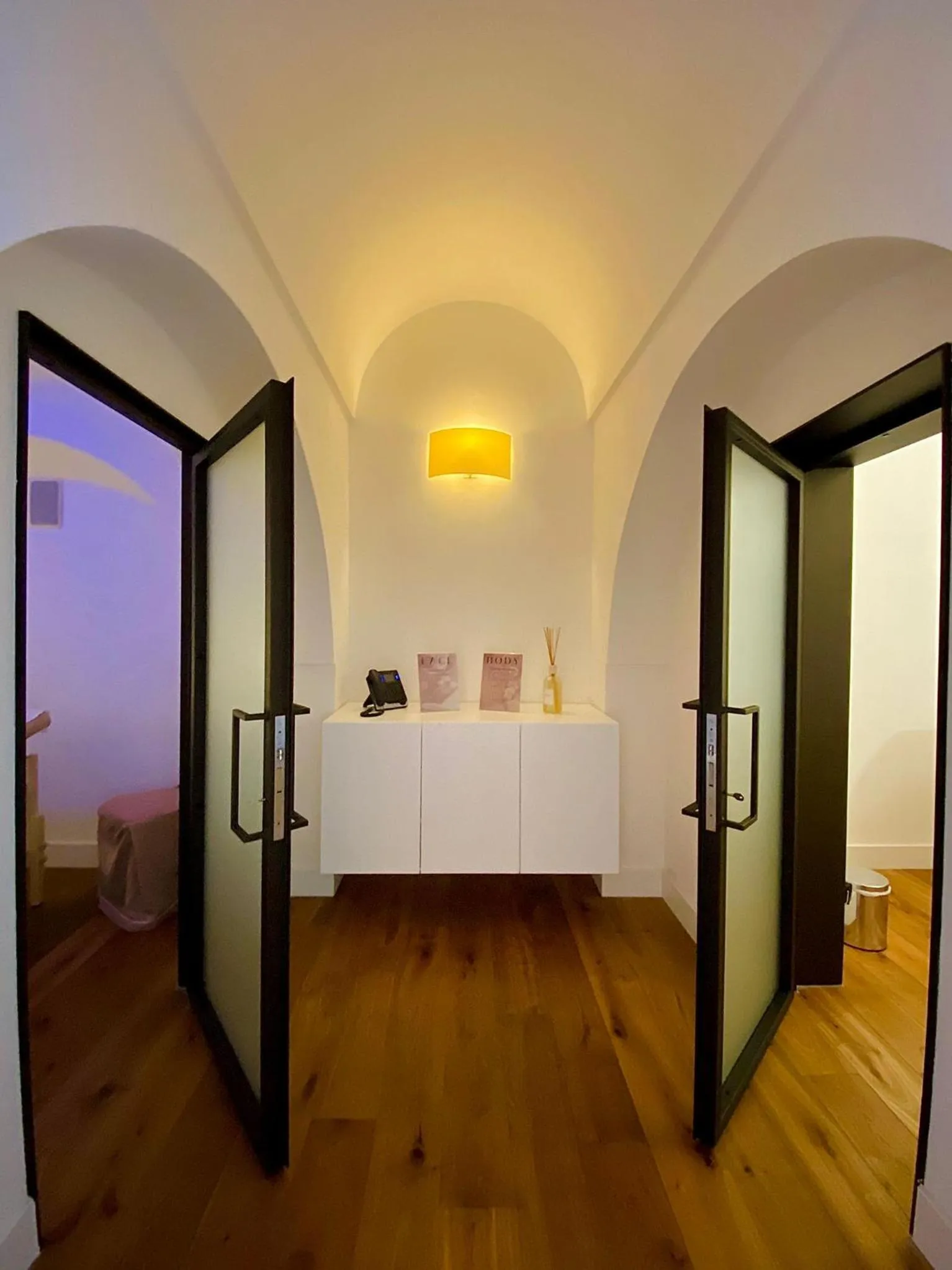 Bed in Hotel Saraceno Al Faro