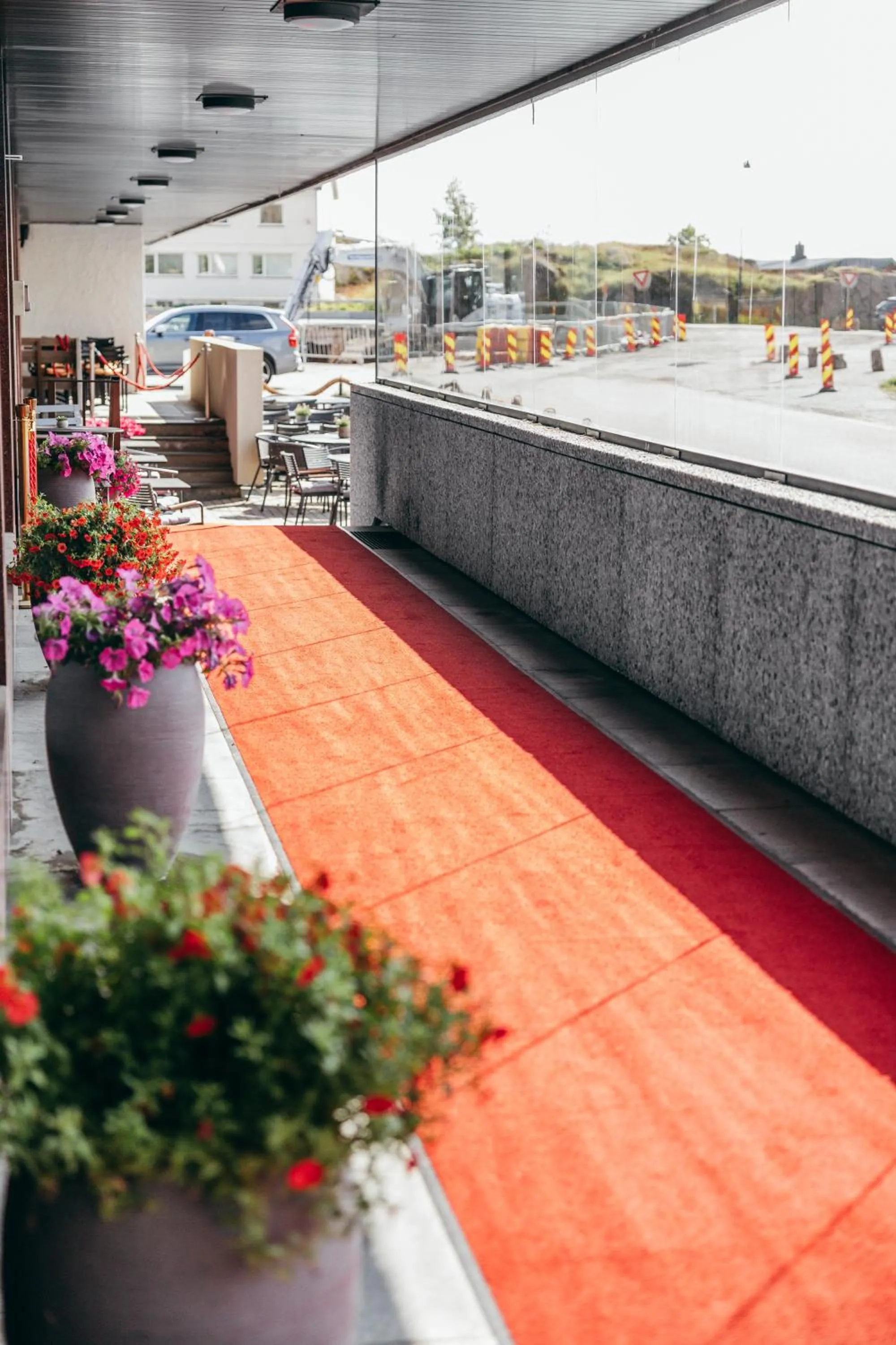 Balcony/Terrace in Live Lofoten Hotel