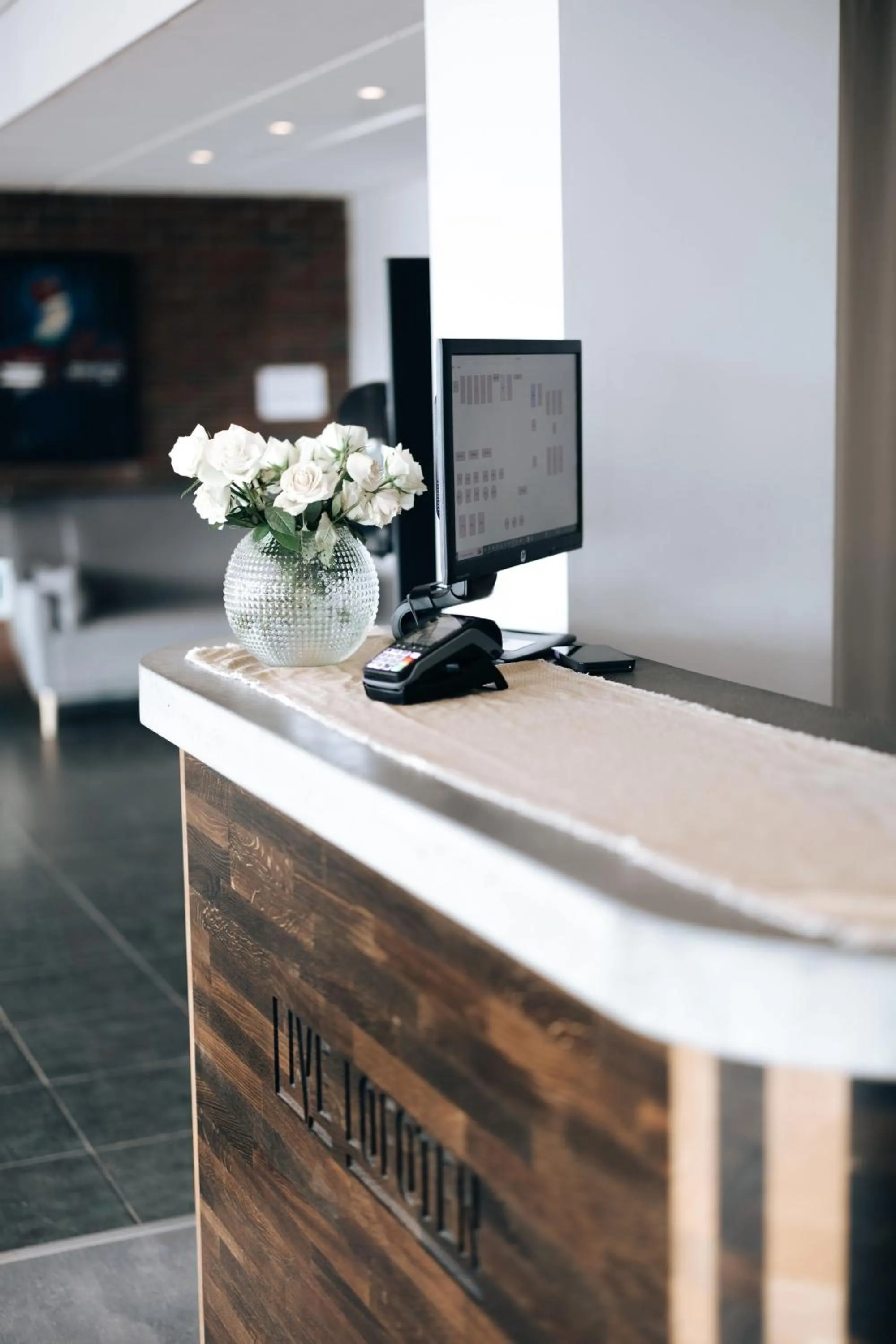 Lobby or reception in Live Lofoten Hotel