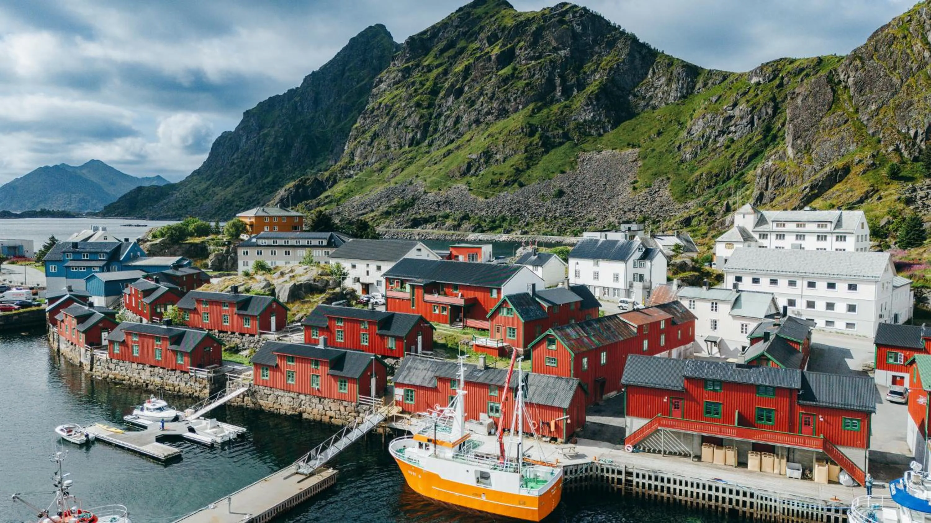 Property building in Live Lofoten Hotel