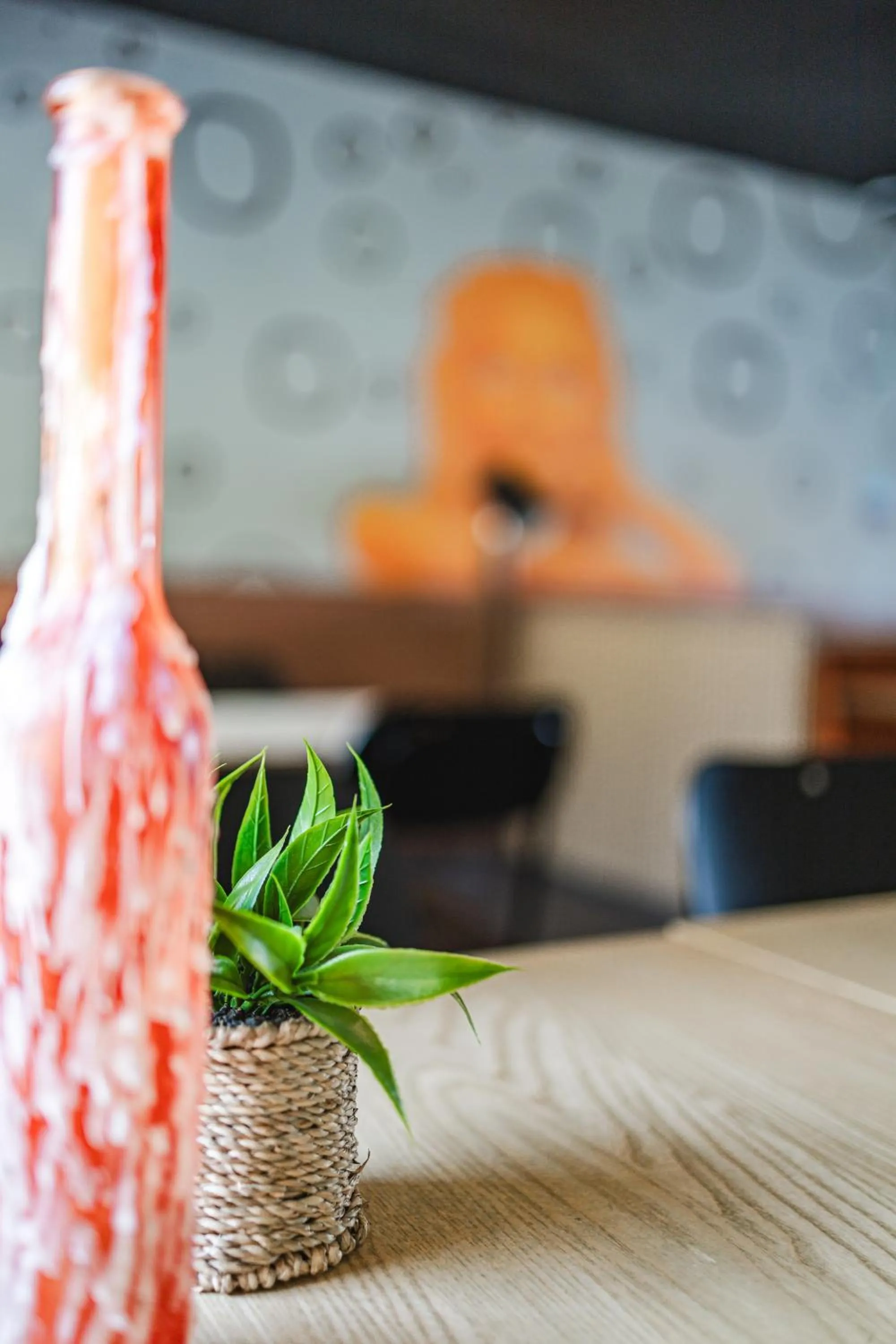 Seating area in Live Lofoten Hotel