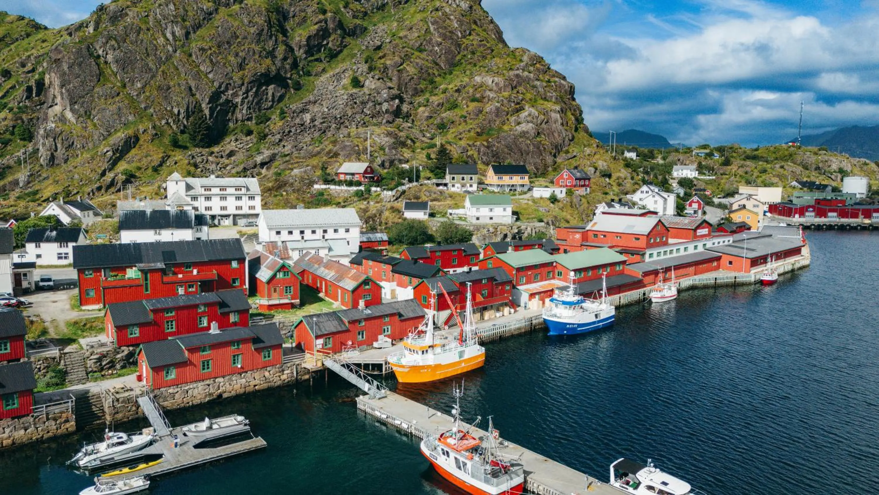 Property building in Live Lofoten Hotel
