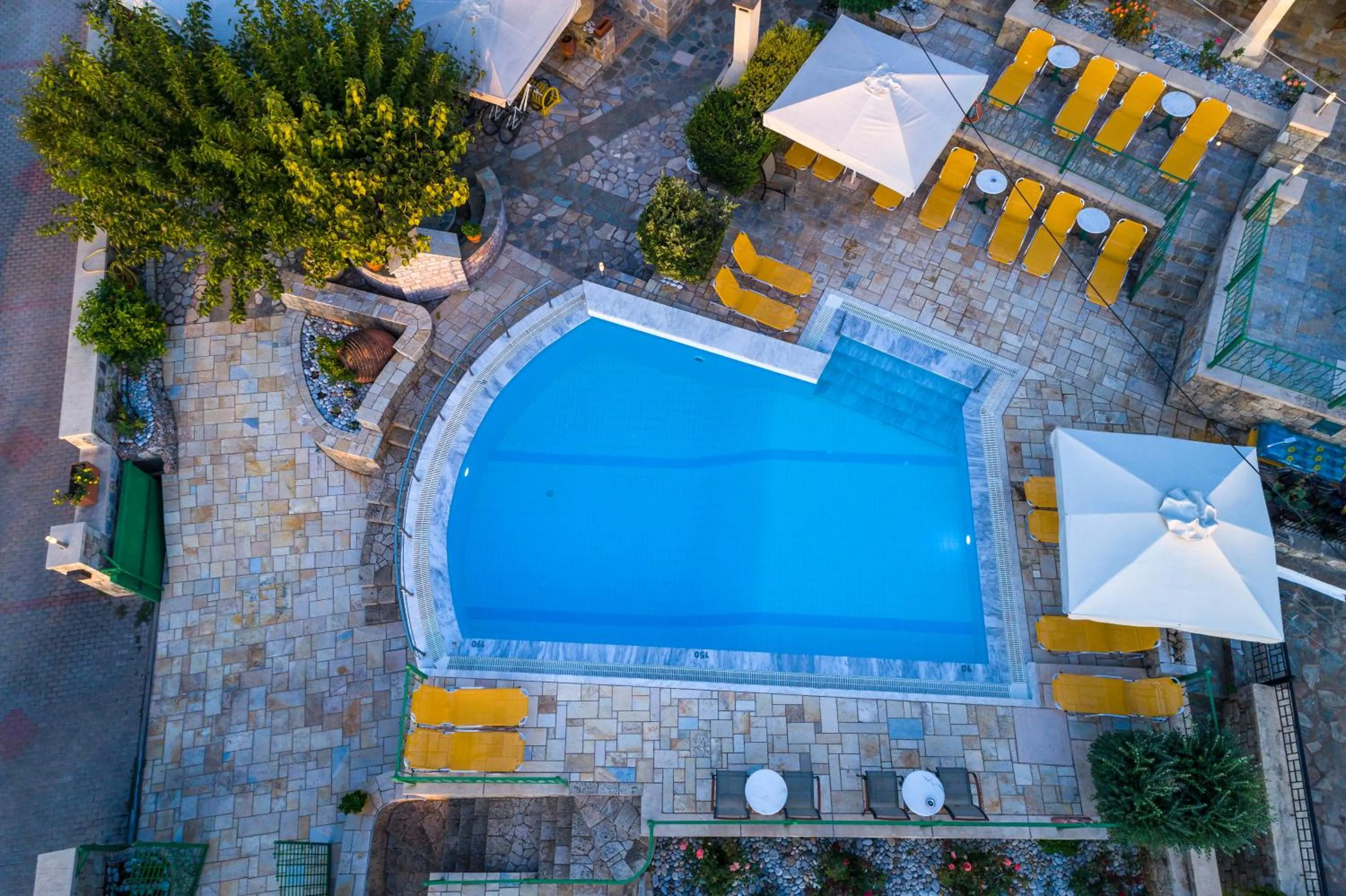 Bird's eye view in Palataki
