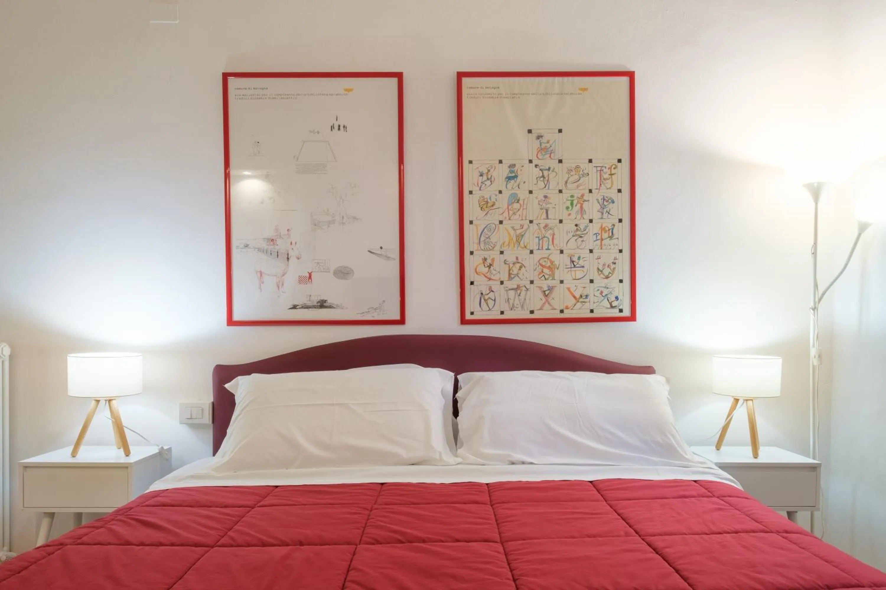 Bed in Residenza Ariosto by Studio Vita