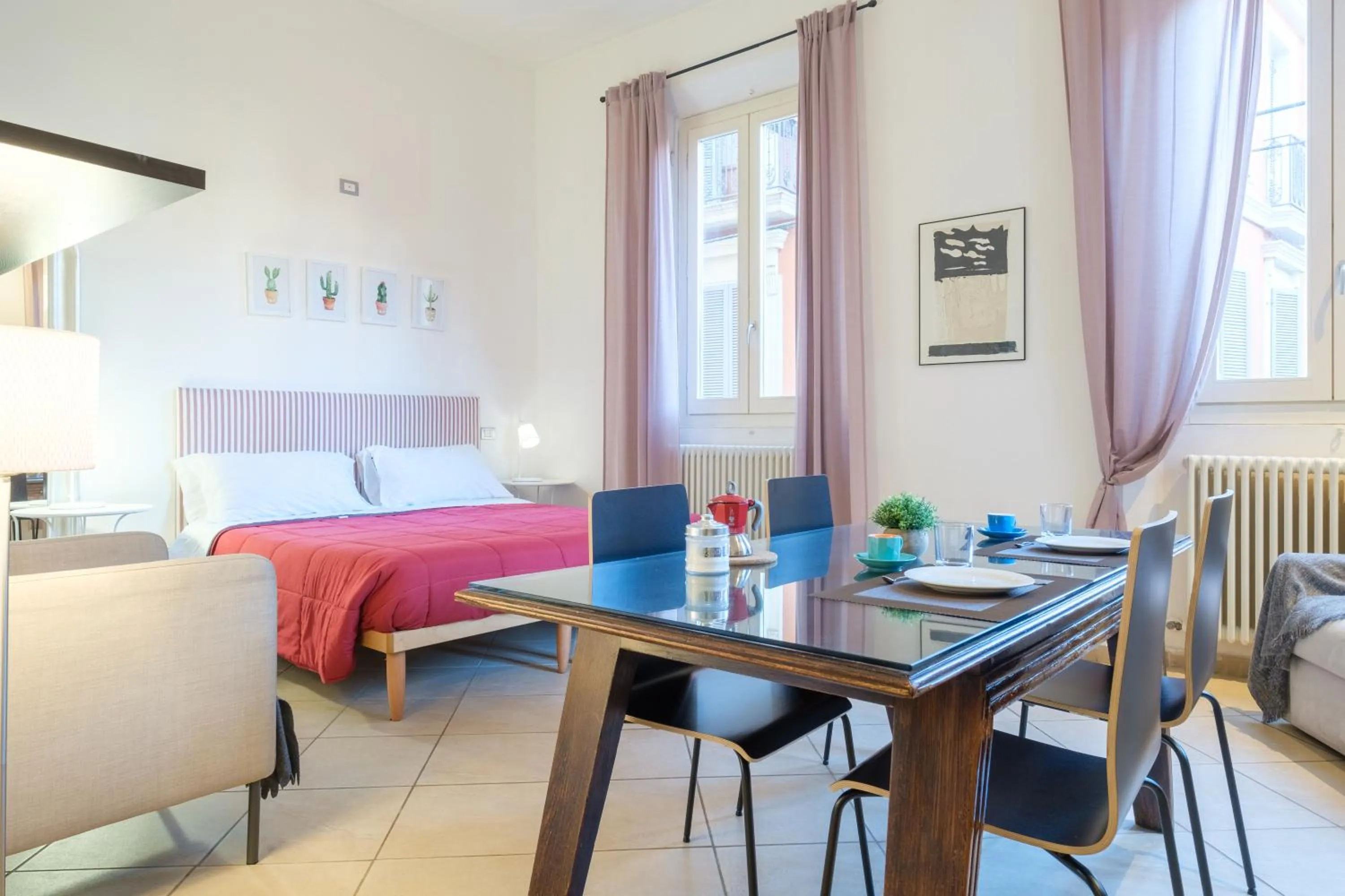 Bed in Residenza Ariosto by Studio Vita