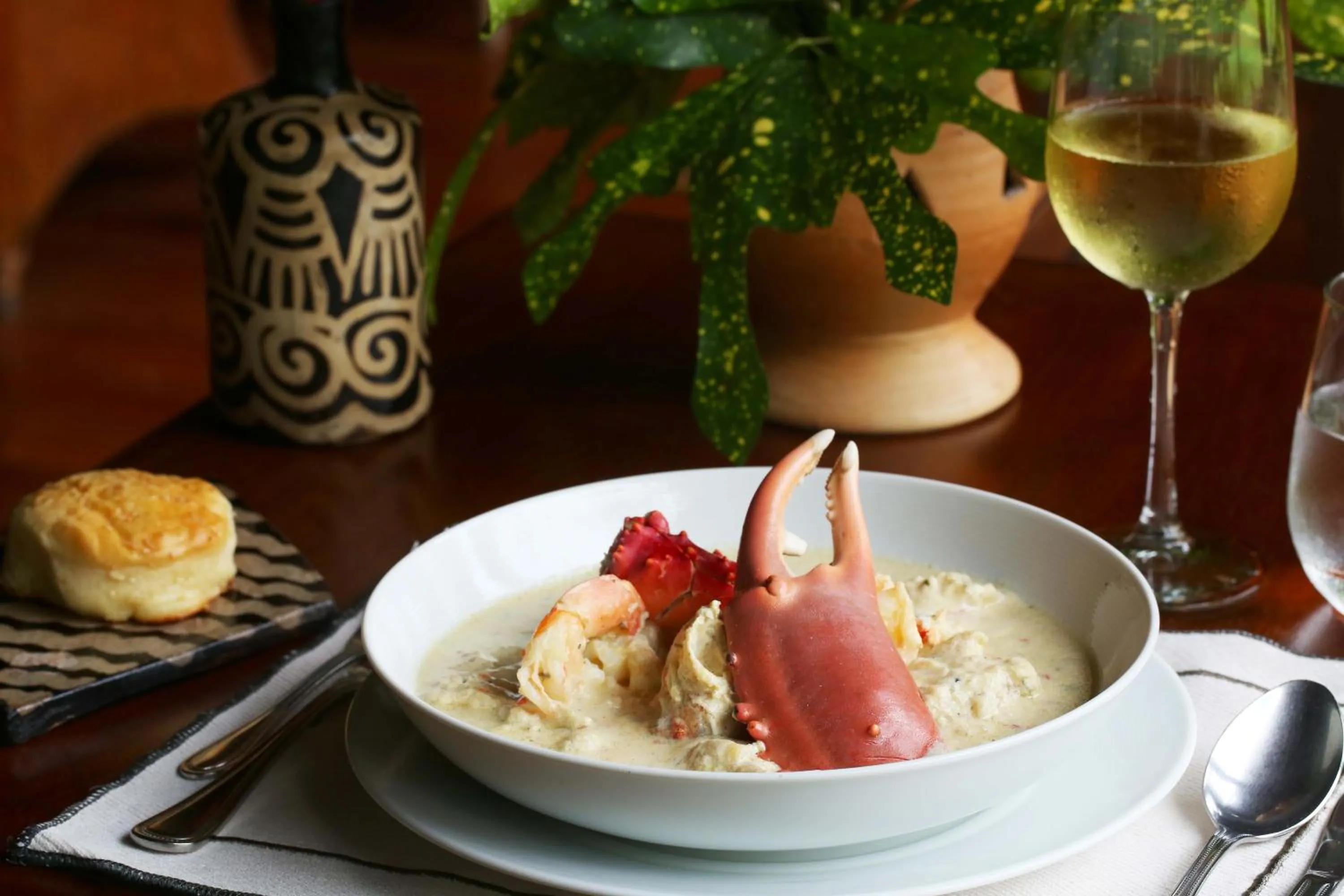 Food close-up in The Lodge at Pico Bonito
