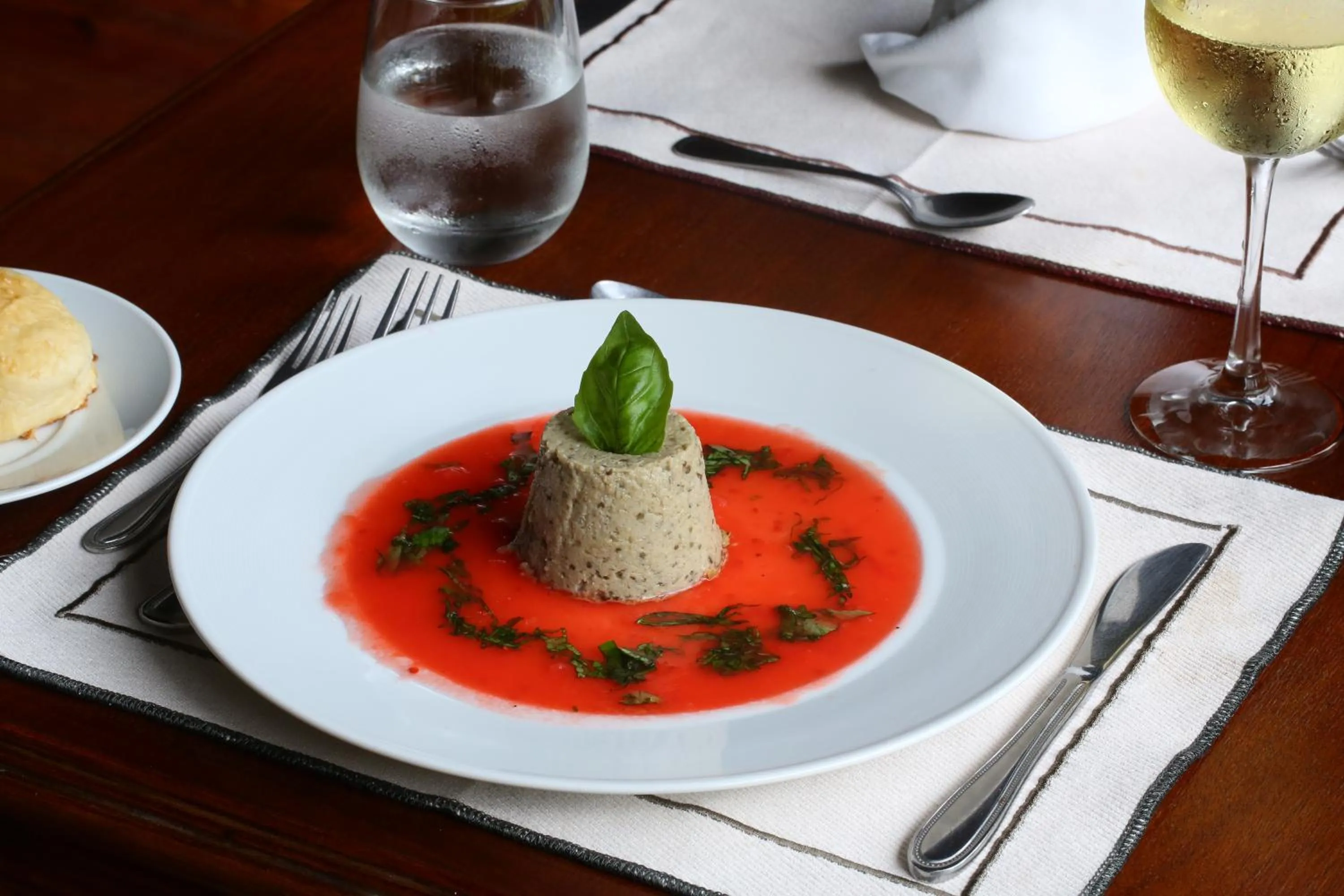 Food close-up in The Lodge at Pico Bonito
