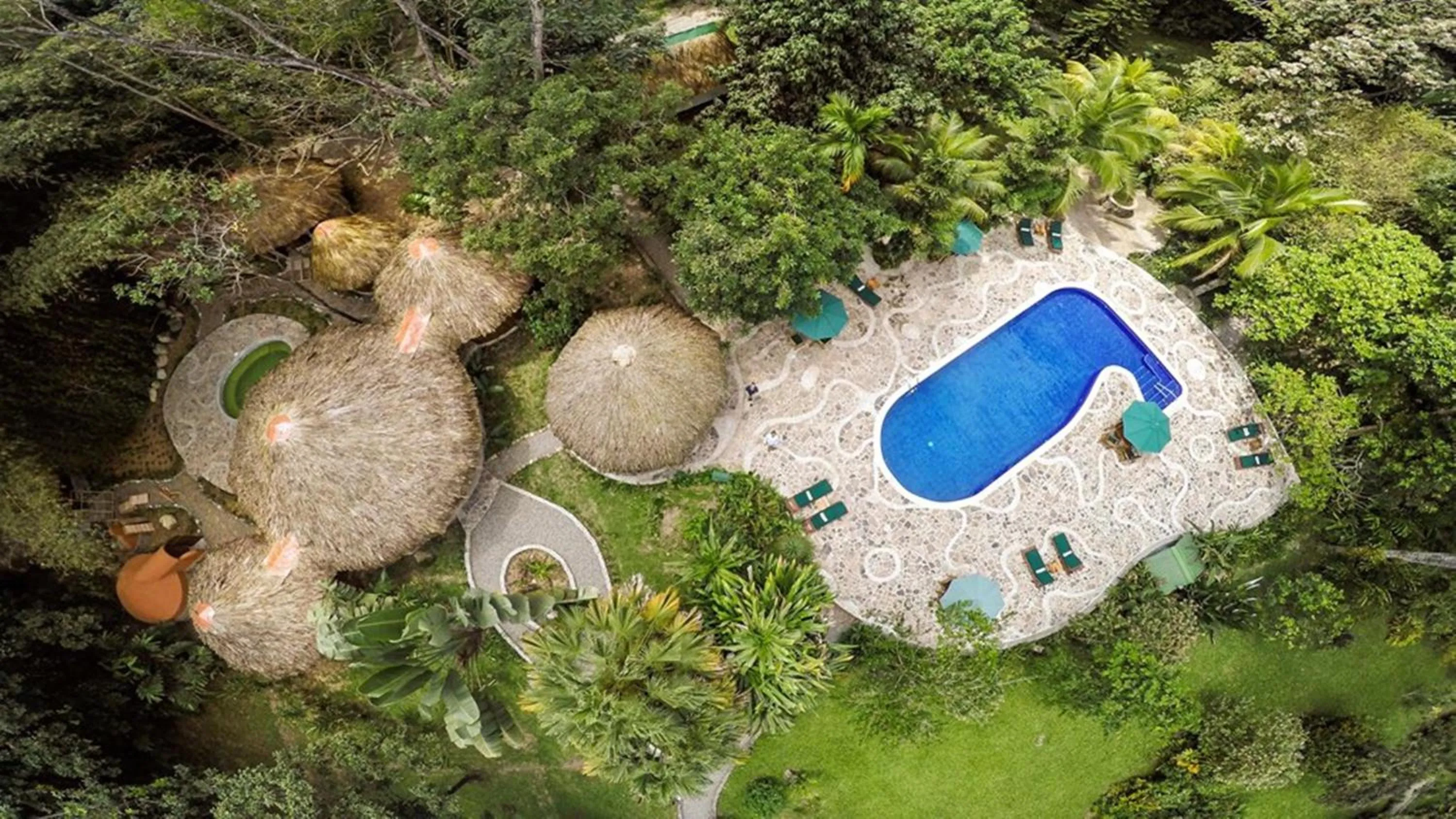 Bird's eye view in The Lodge at Pico Bonito