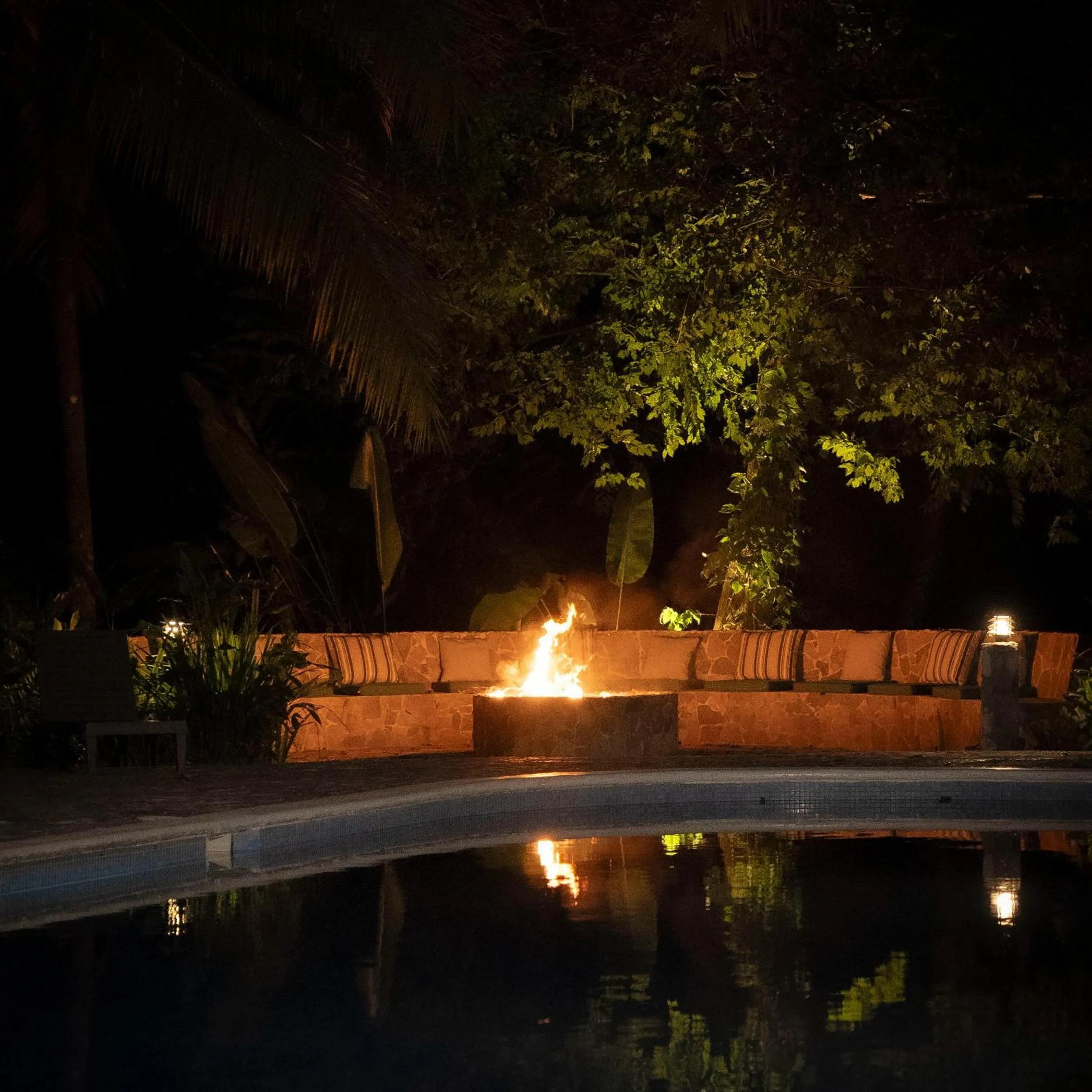 Night in The Lodge at Pico Bonito