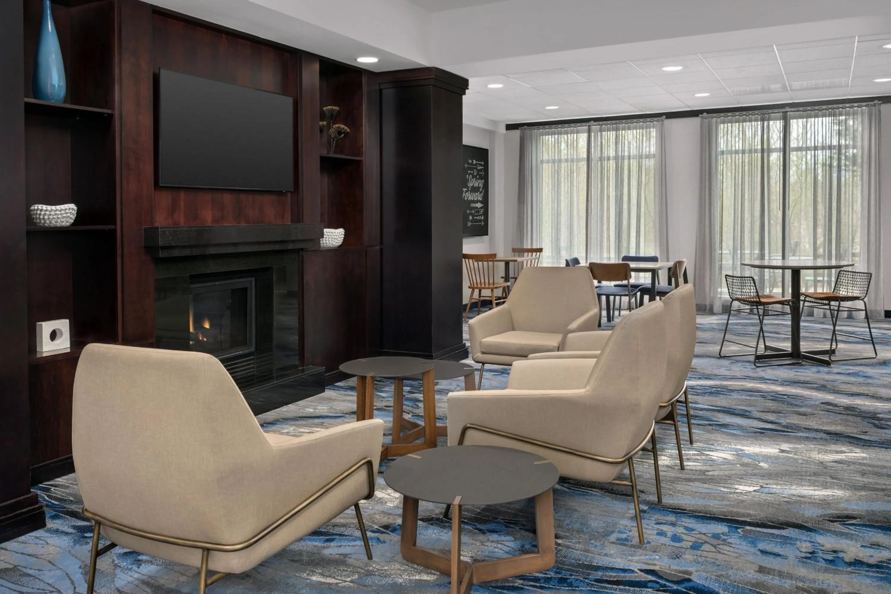 Lobby or reception in Fairfield by Marriott Tacoma Puyallup