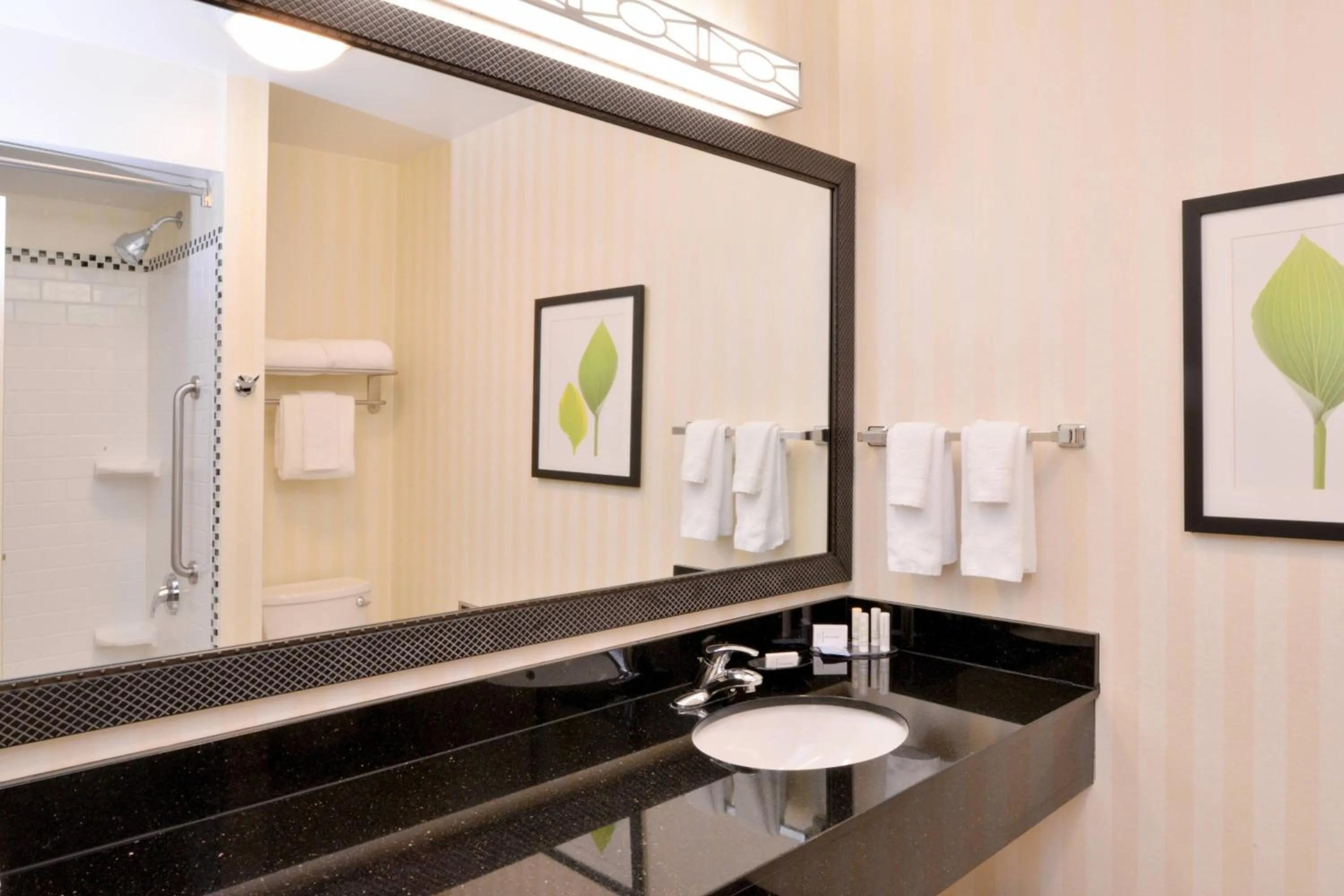 Bathroom in Fairfield by Marriott Tacoma Puyallup