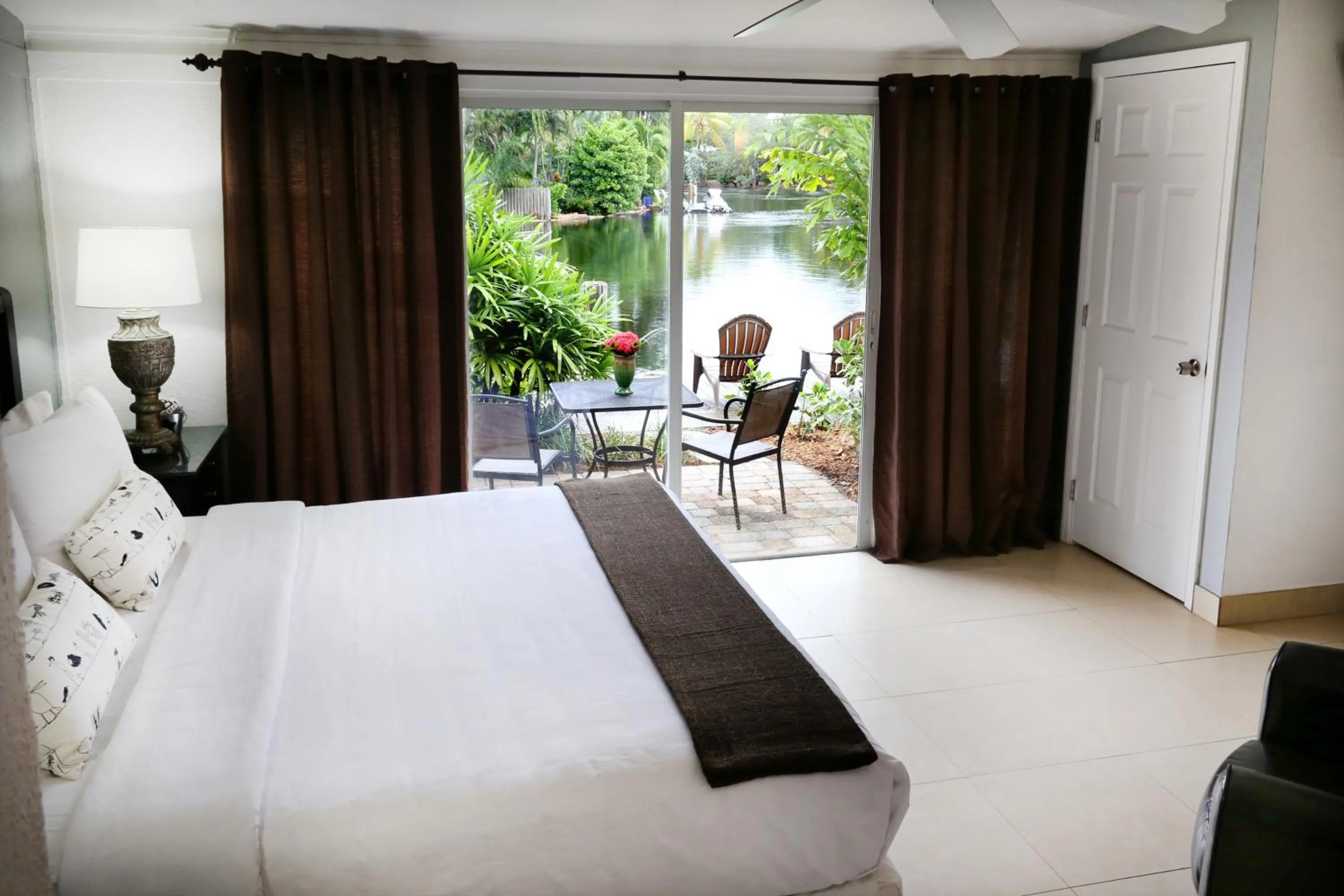 Bedroom, Bed in The Cabanas Guesthouse & Spa - Gay Resort catering to Gay Men